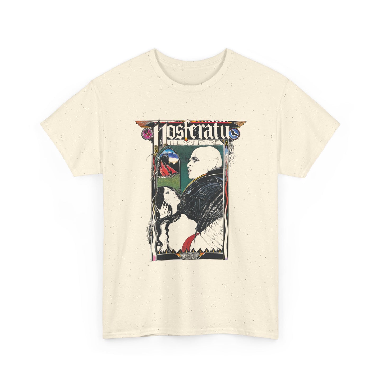 nosferatu 1979 movie poster reproduction tshirt
