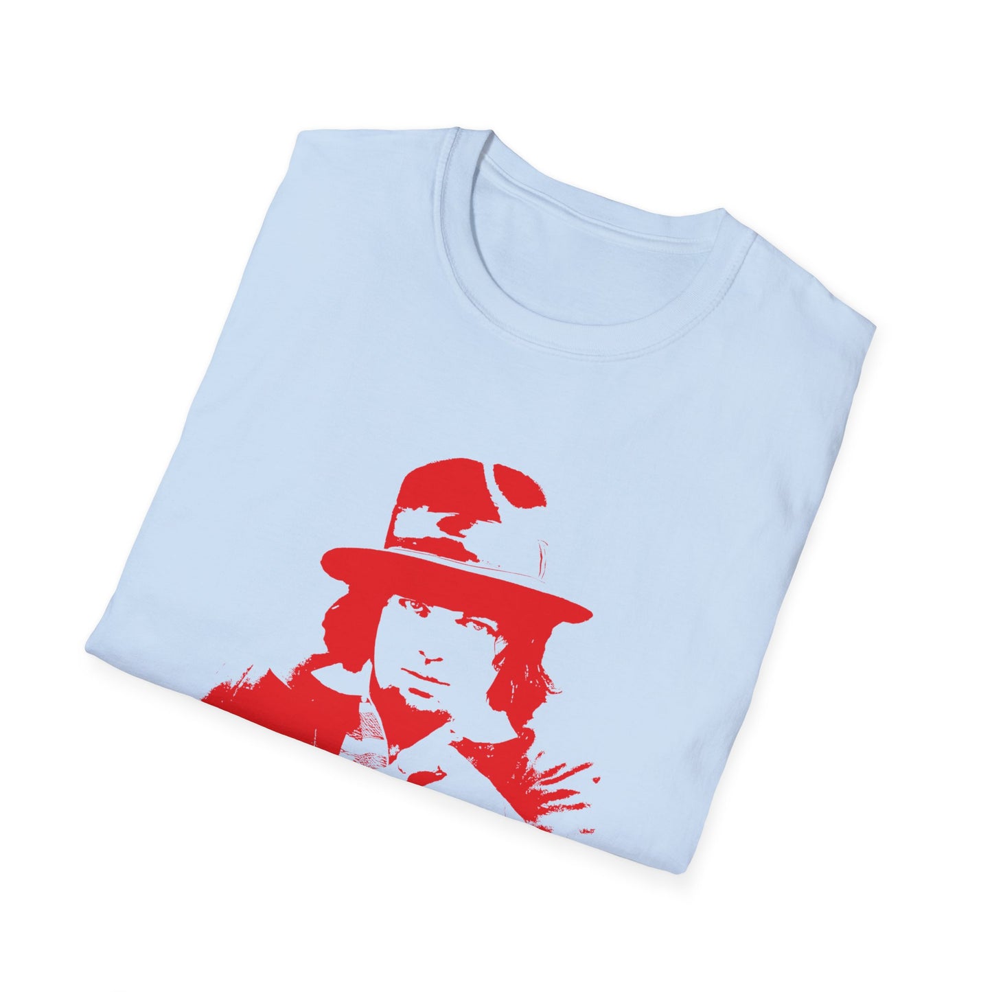 captain beefheart without the trout mask red stencil tshirt