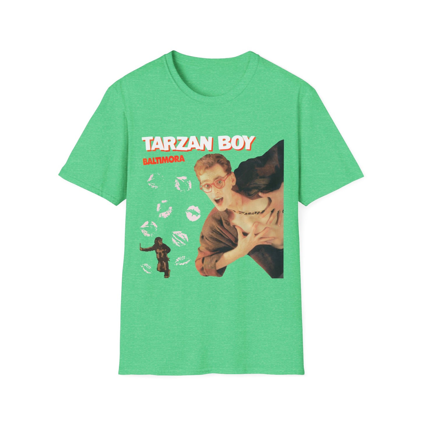 1985 tarzan boy single by baltimora tshirt
