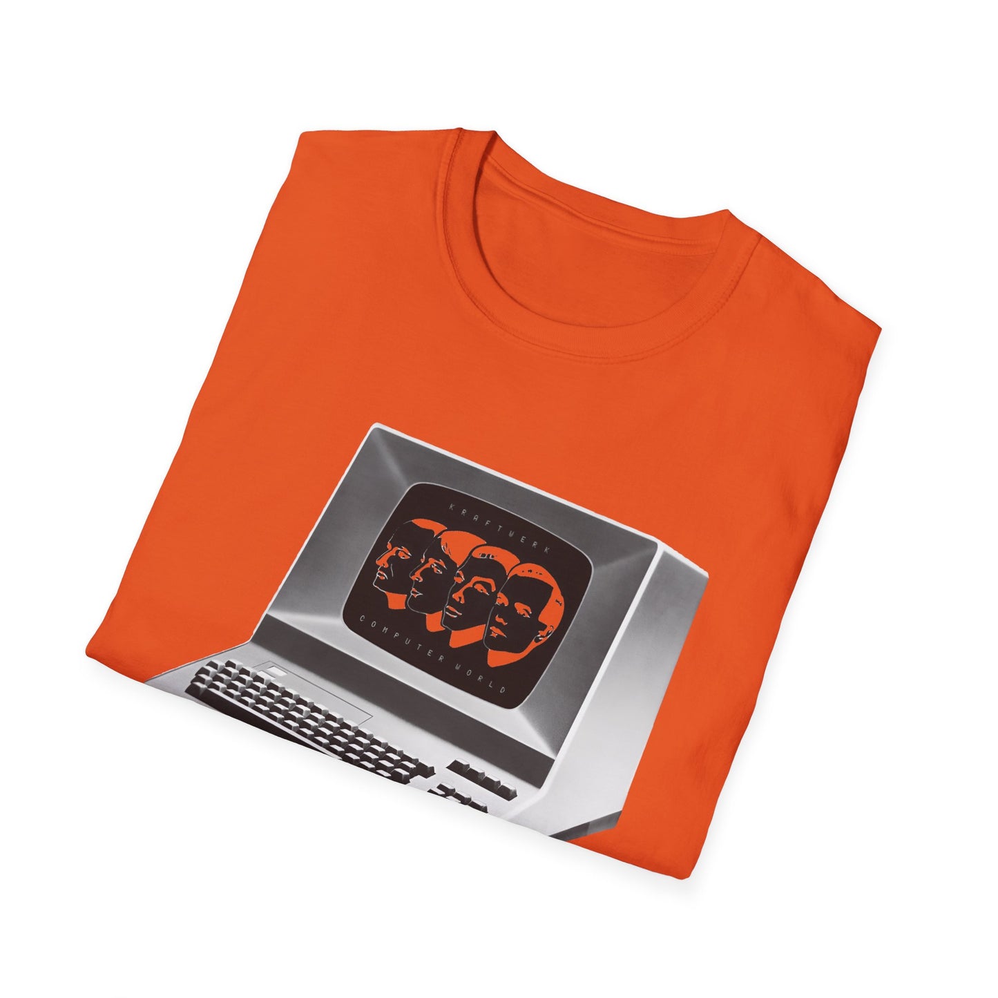 kraftwerk 1981 computer world album custom colour tshirt