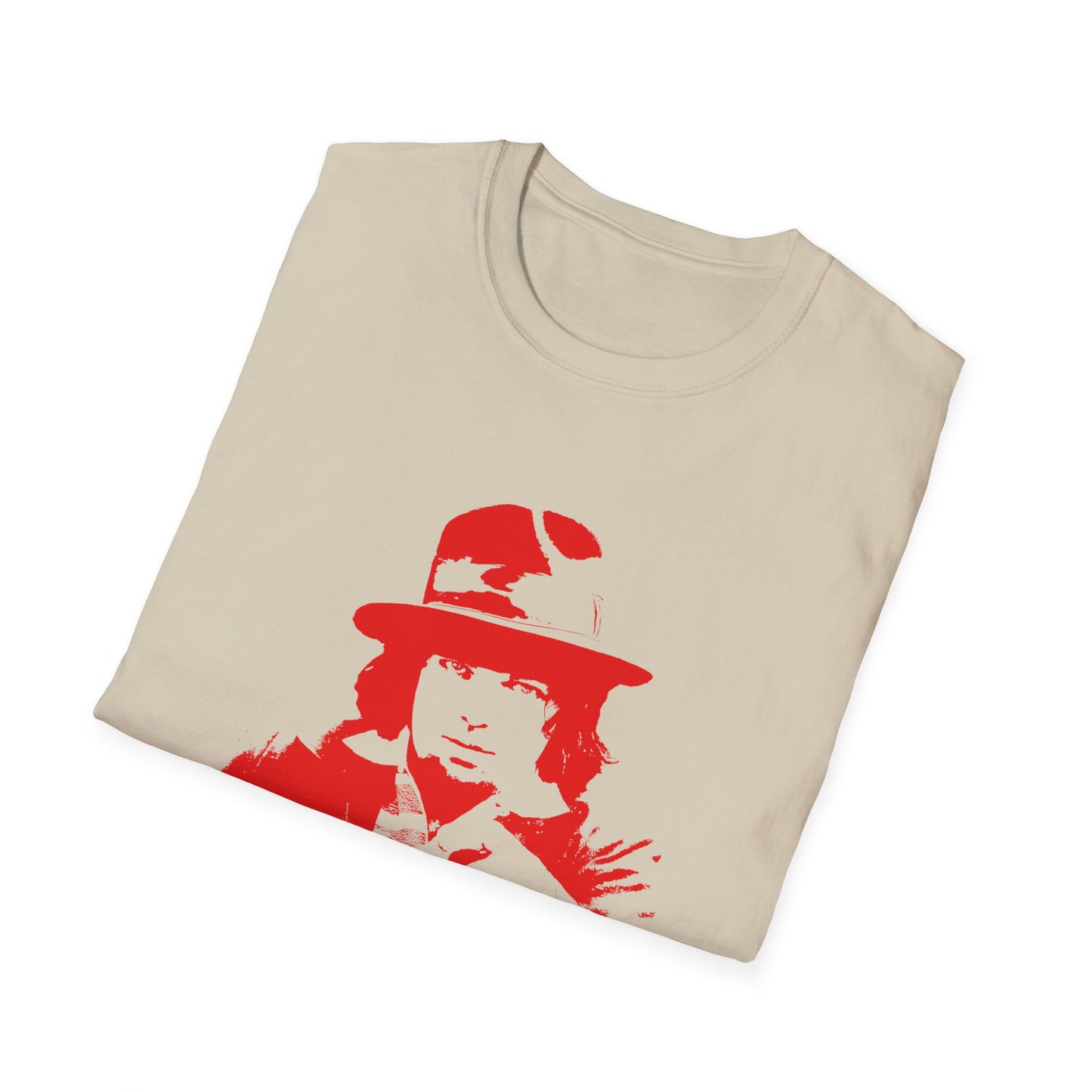 captain beefheart without the trout mask red stencil tshirt