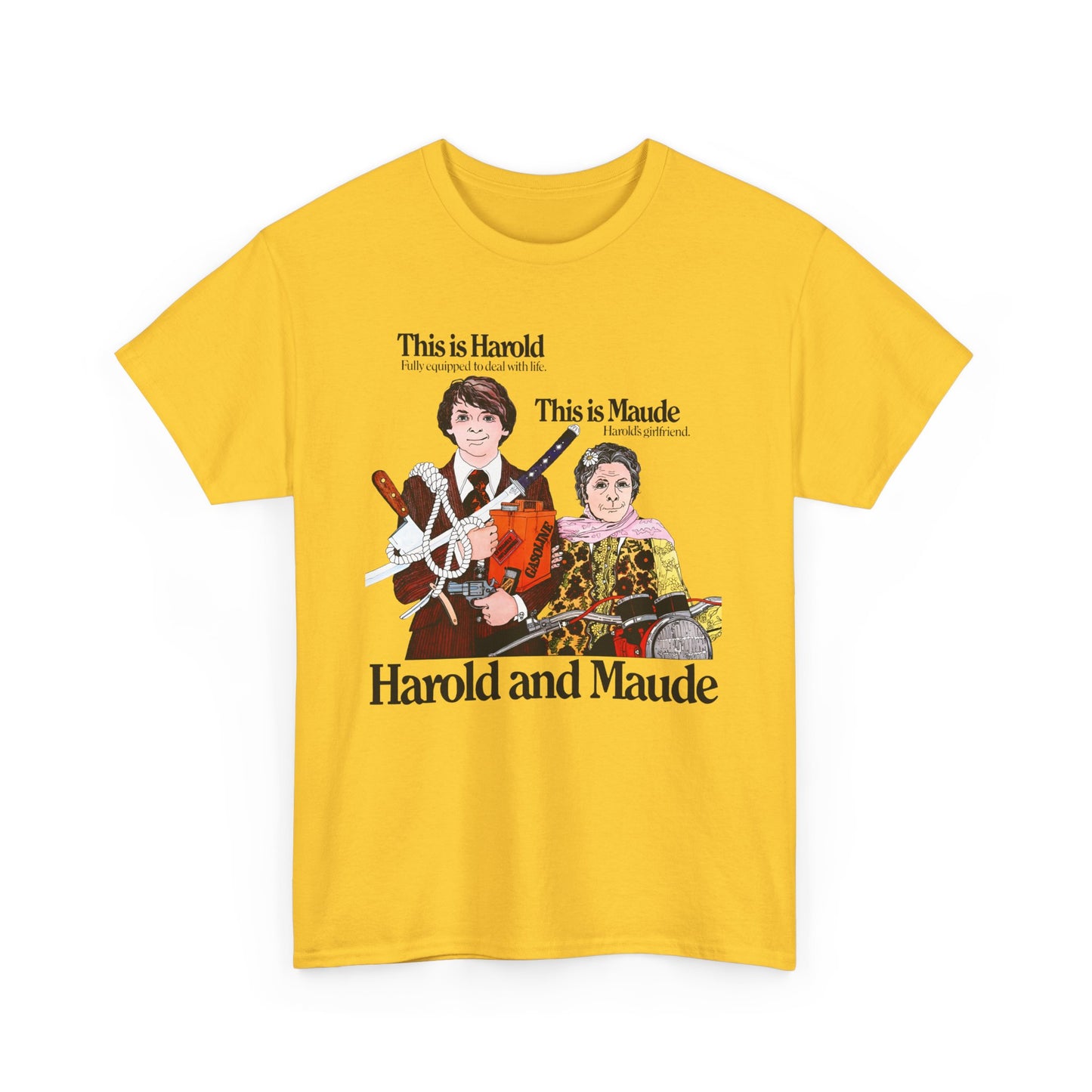 harold and maude 1971 belgian movie poster reproduction tshirt