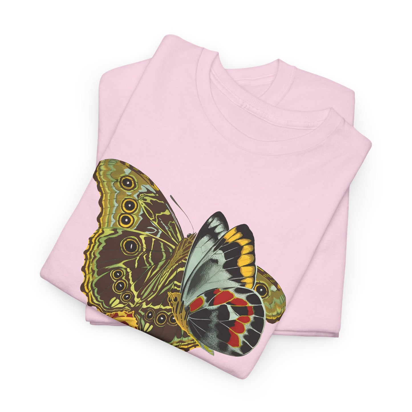 1925 papillons butterfly illustration by emile allain seguy tshirt