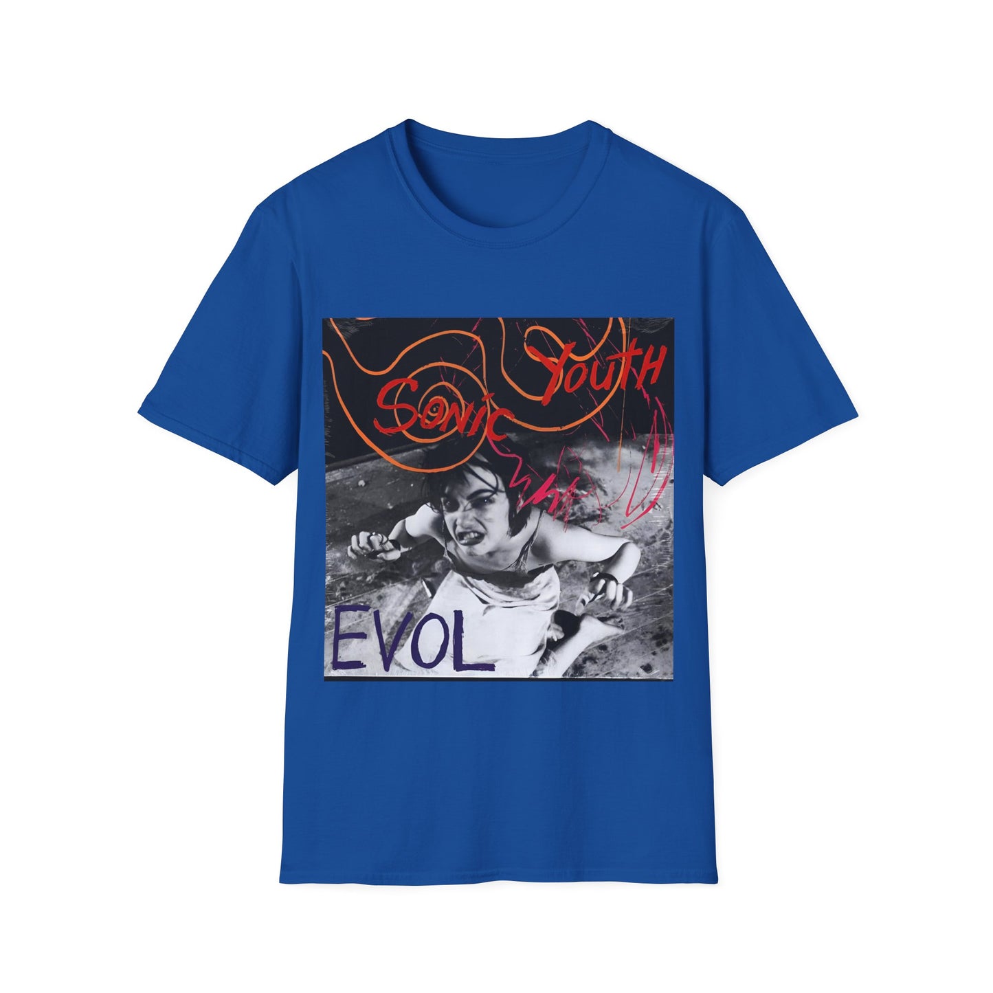 sonic youth 1986 evol album tshirt