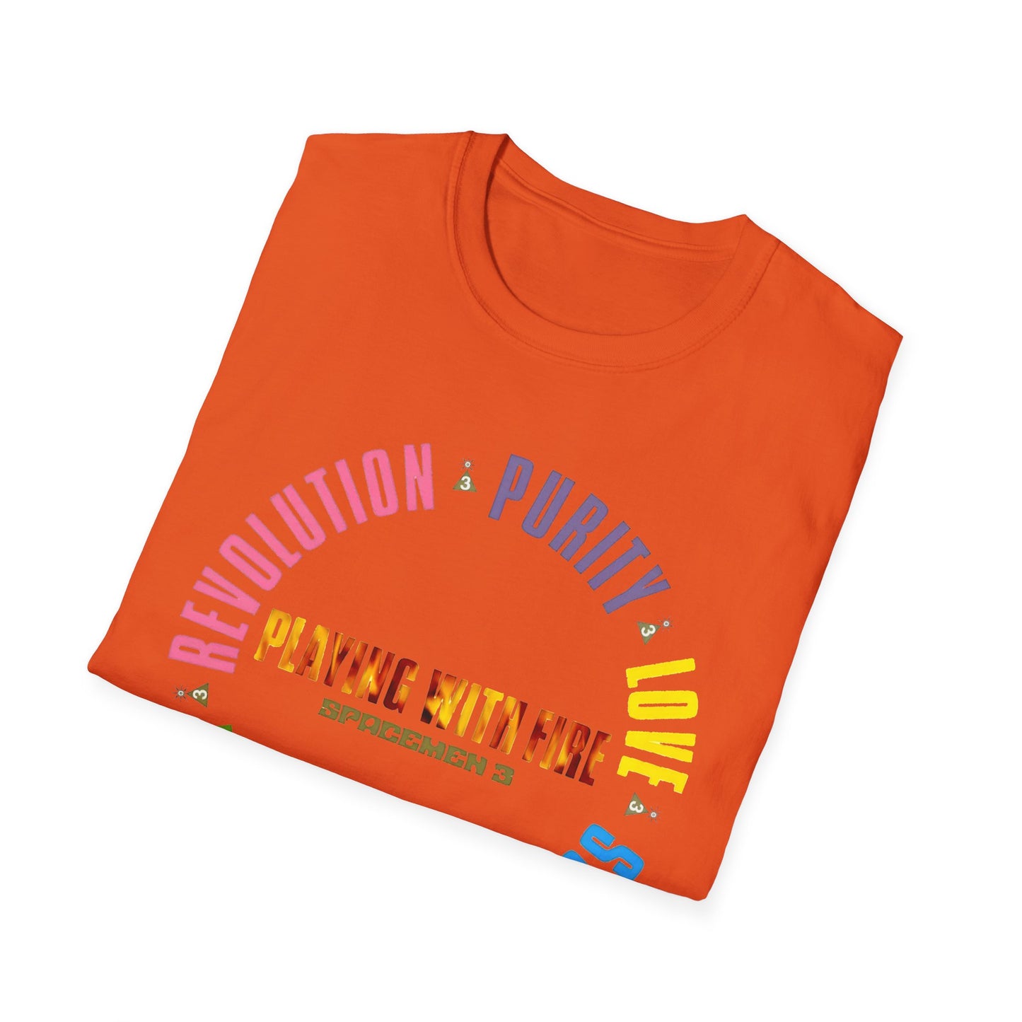 spacemen 3 1989 playing with fire album cover tshirt