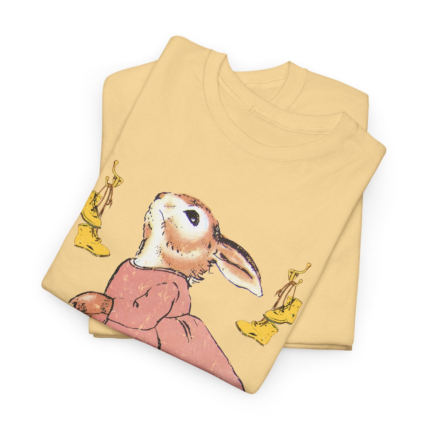 1939 the country bunny and the little gold shoes distressed fan art graphic reproduction tshirt