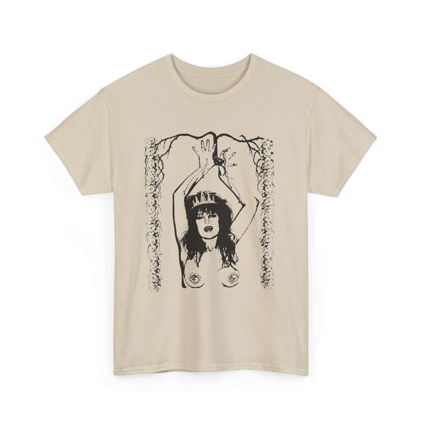 1980 no wave horror film ecstatic stigmatic movie poster no title tshirt
