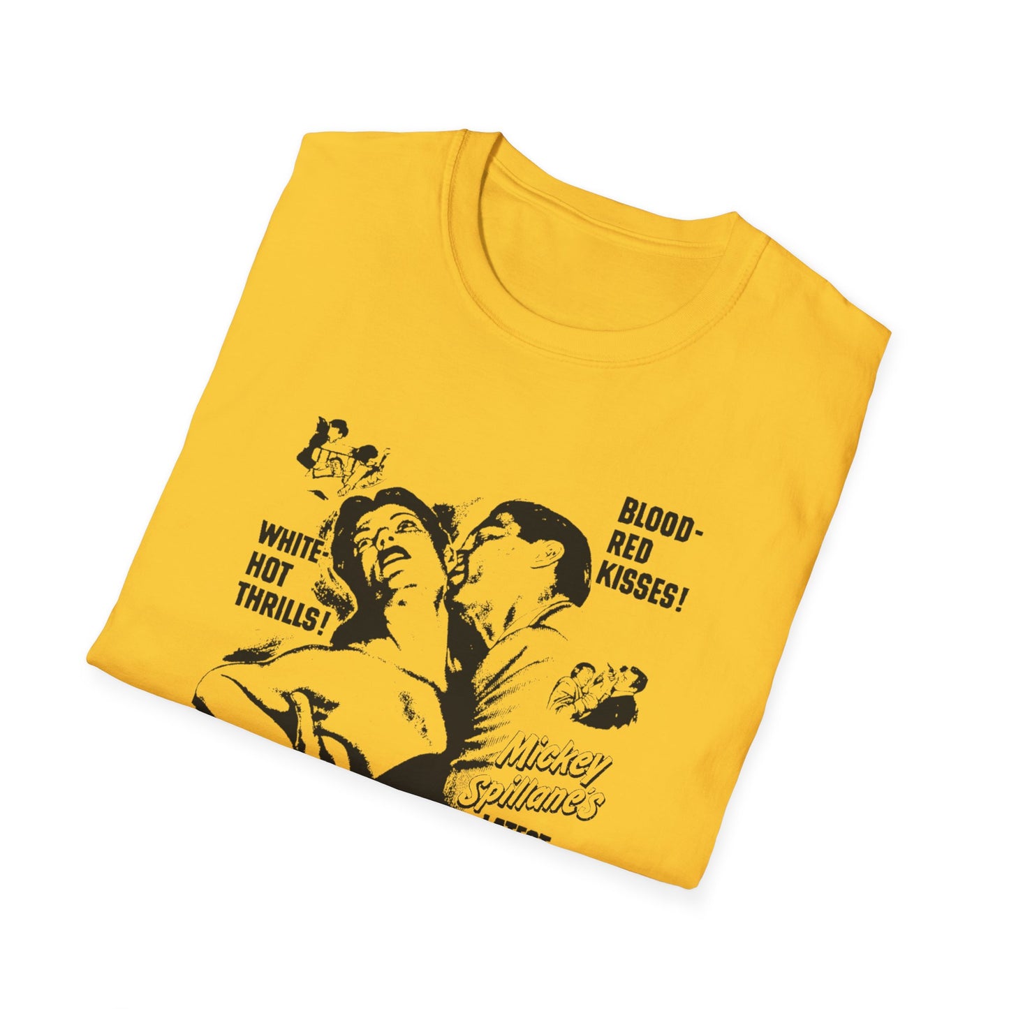 1955 film noir movie poster tshirt kiss me deadly by robert aldrich