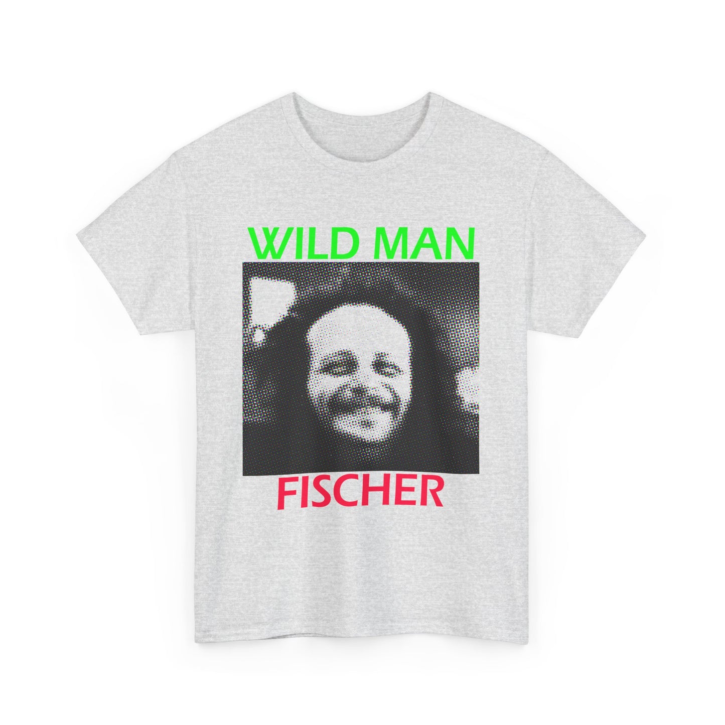 wild man fischer fan art light colour tshirt