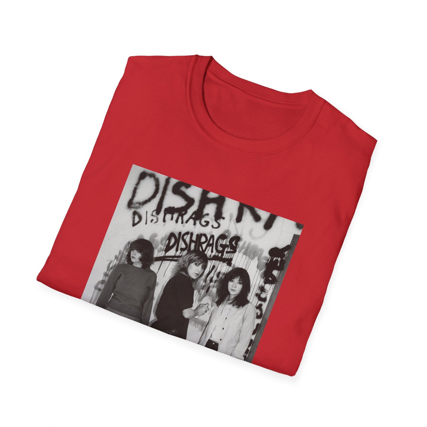 canadian punk band the dishrags photo tshirt