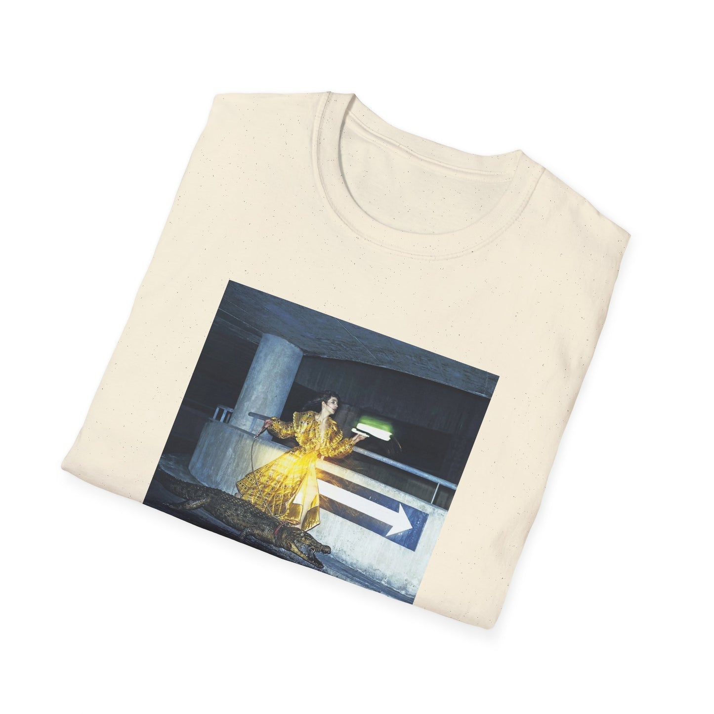 kate bush walking a crocodile in fong leng through the barbican car park tshirt