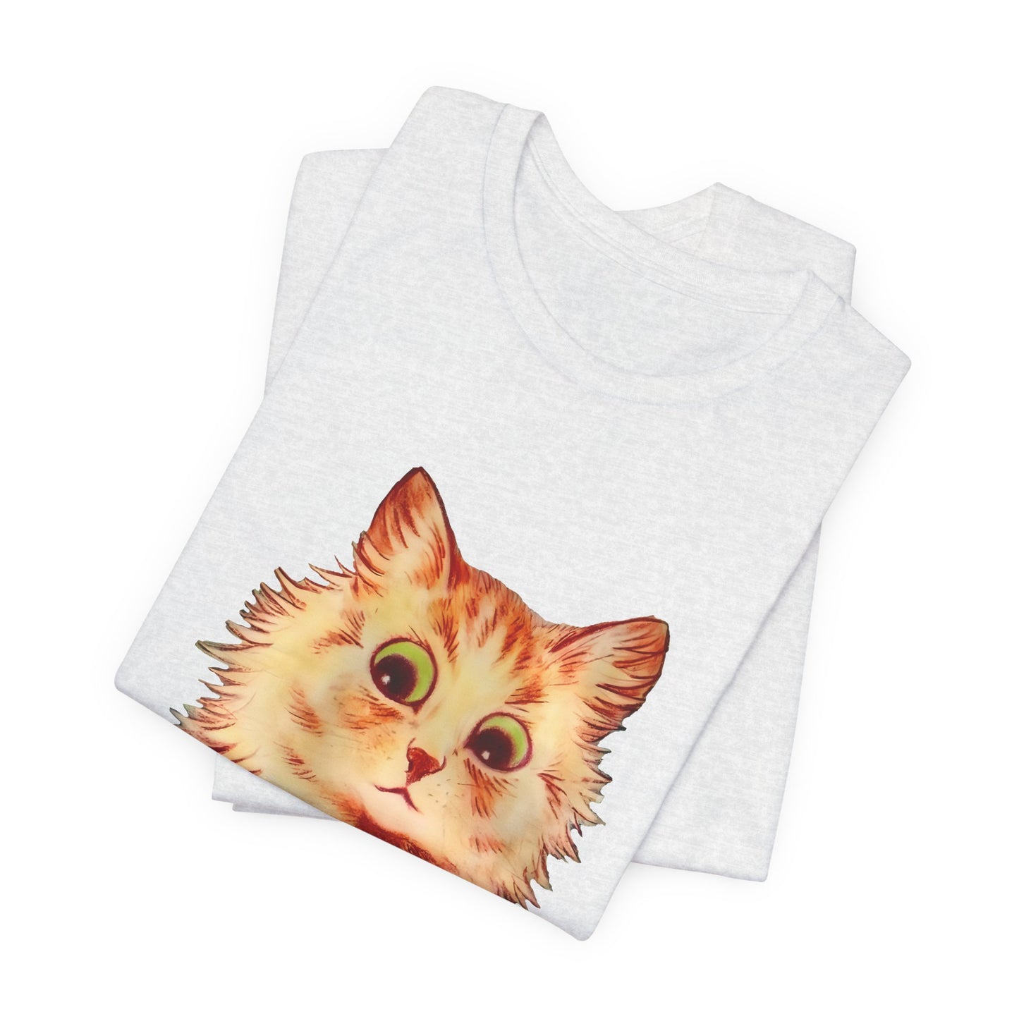 louis wain anthropomorphised cat painting another orange cat