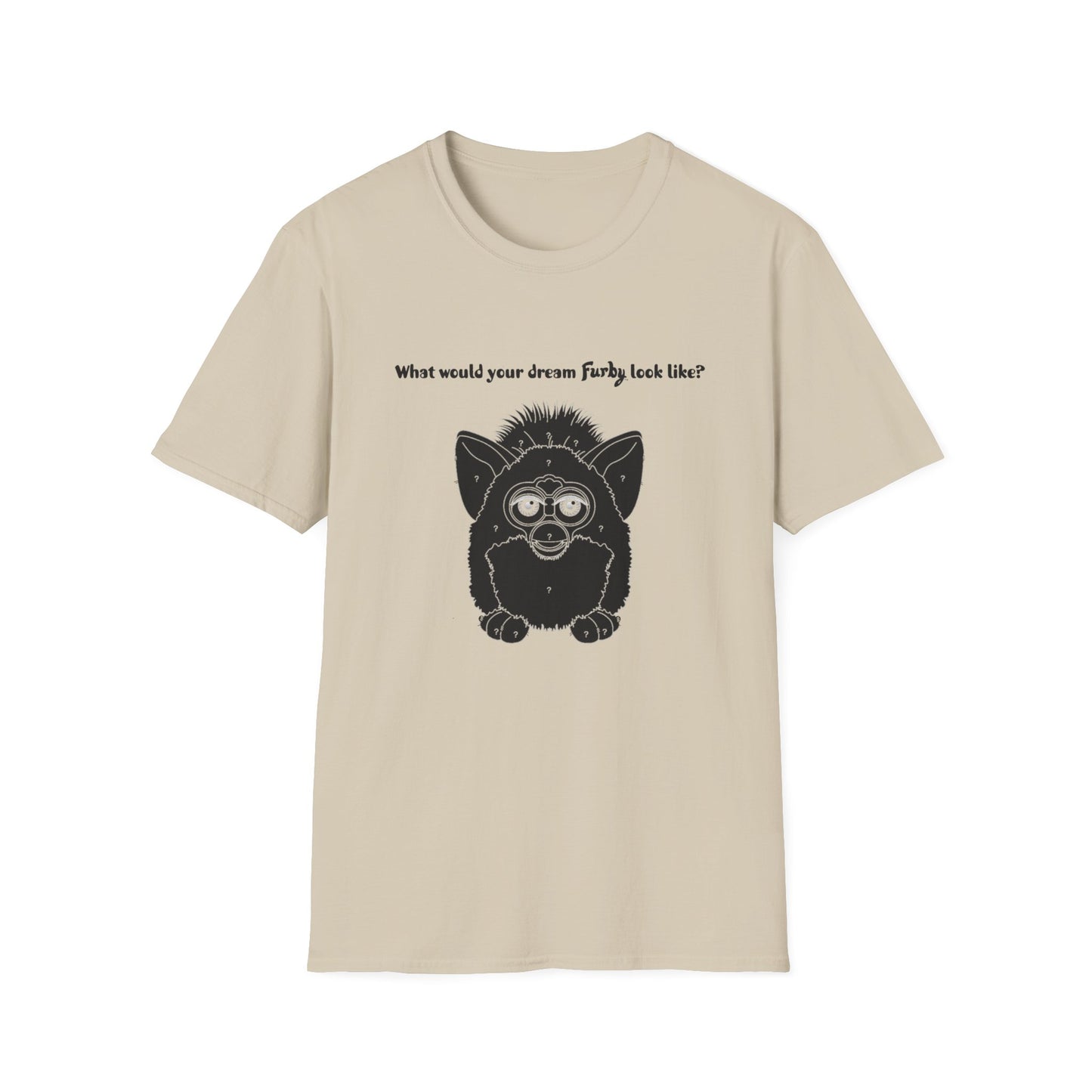 1990s furby advertisement "what would your furby look like?" tshirt