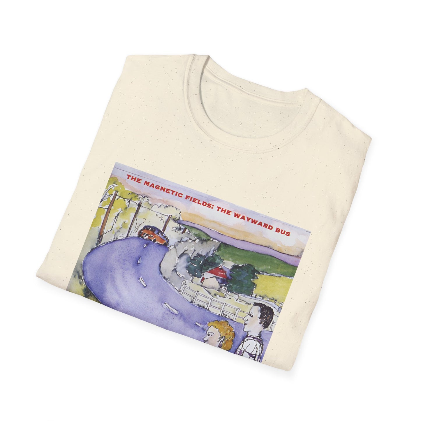 the magnetic fields 1992 the wayward bus album tshirt