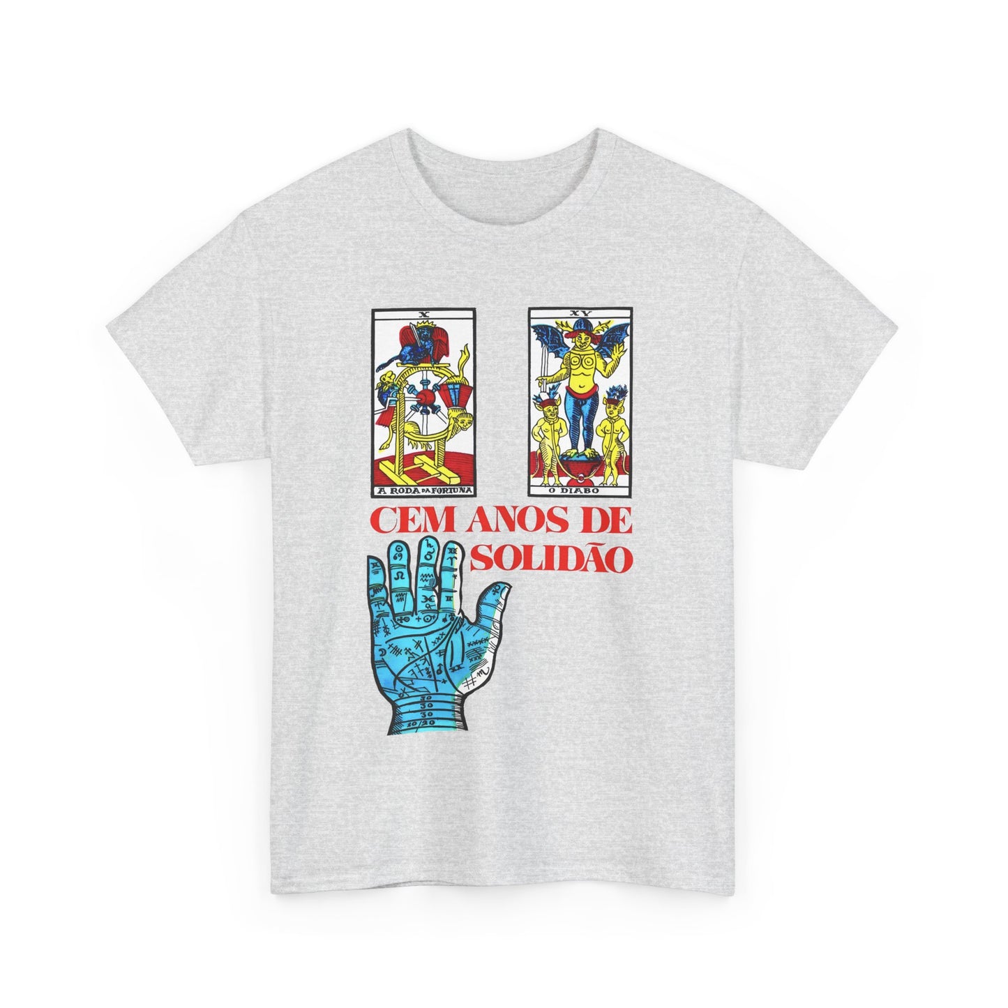 1980s book cover for one hundred years of solitude by gabriel garcía márquez tshirt