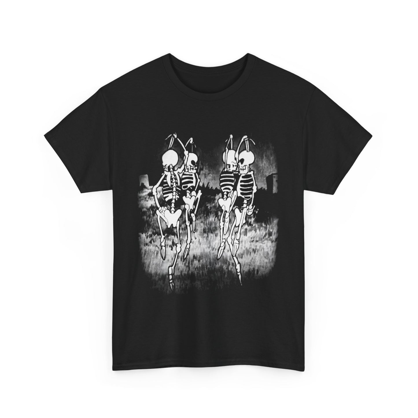 1929 the skeleton dance stretched graphic tshirt