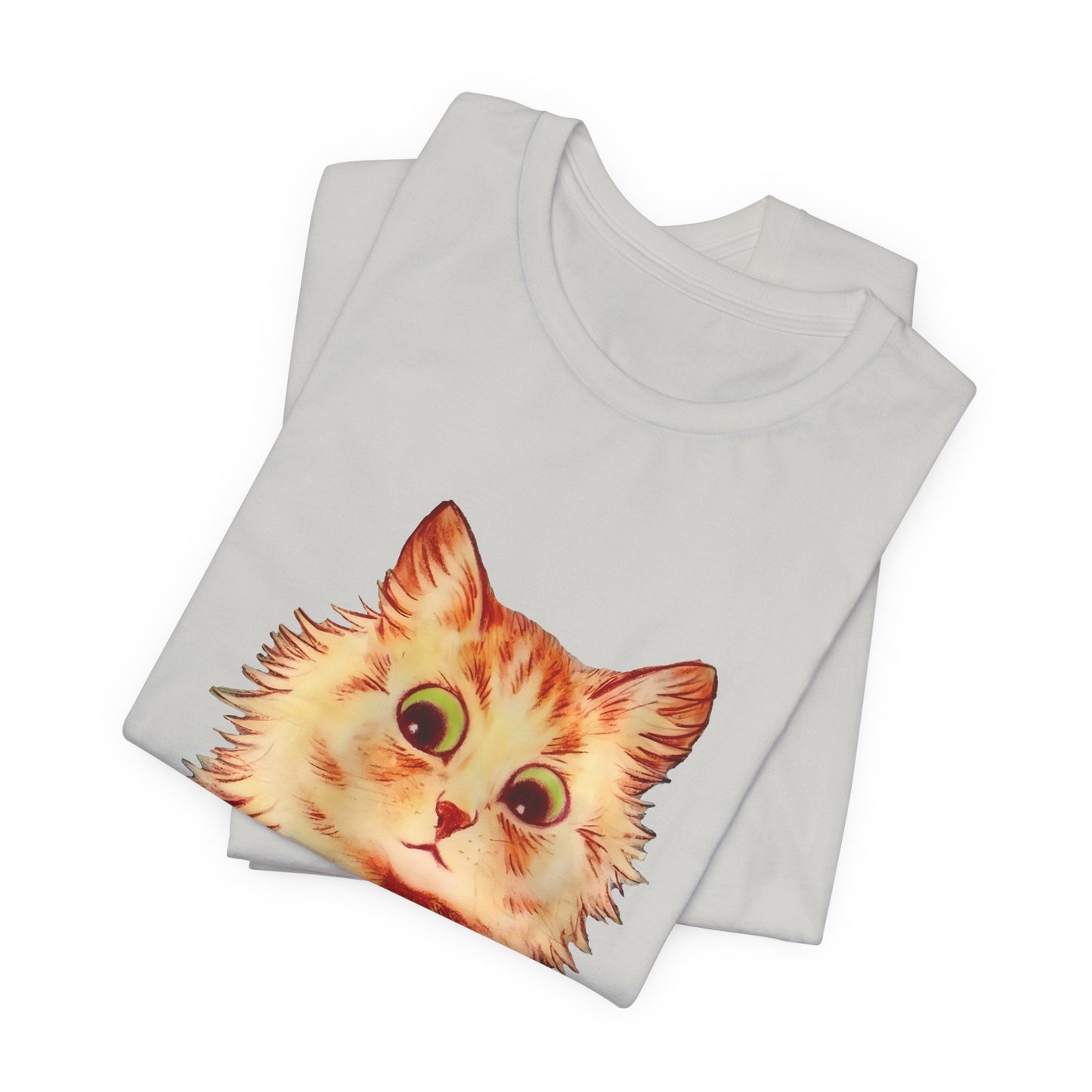 louis wain anthropomorphised cat painting another orange cat