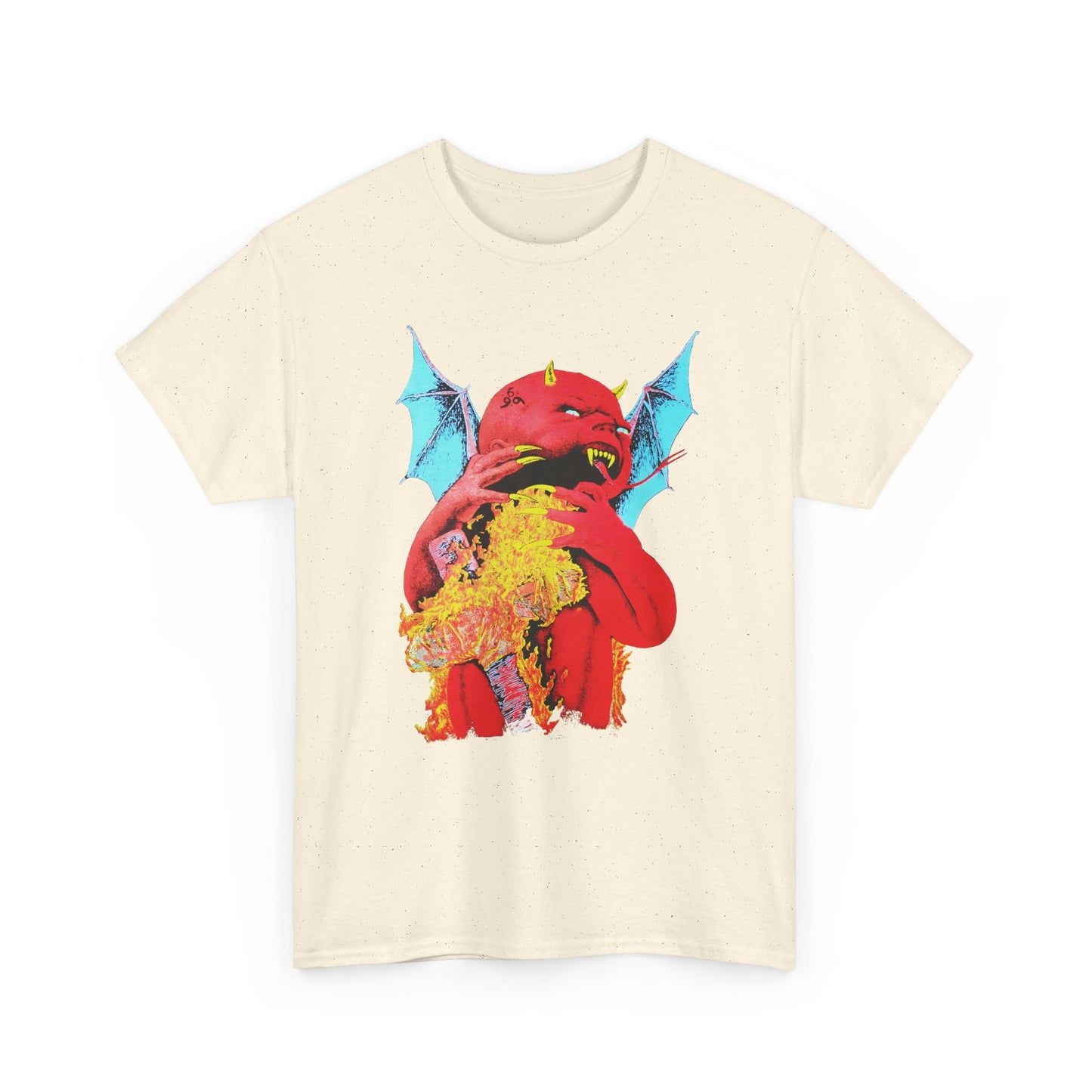 original demon child used for born again album cover reproduction tshirt