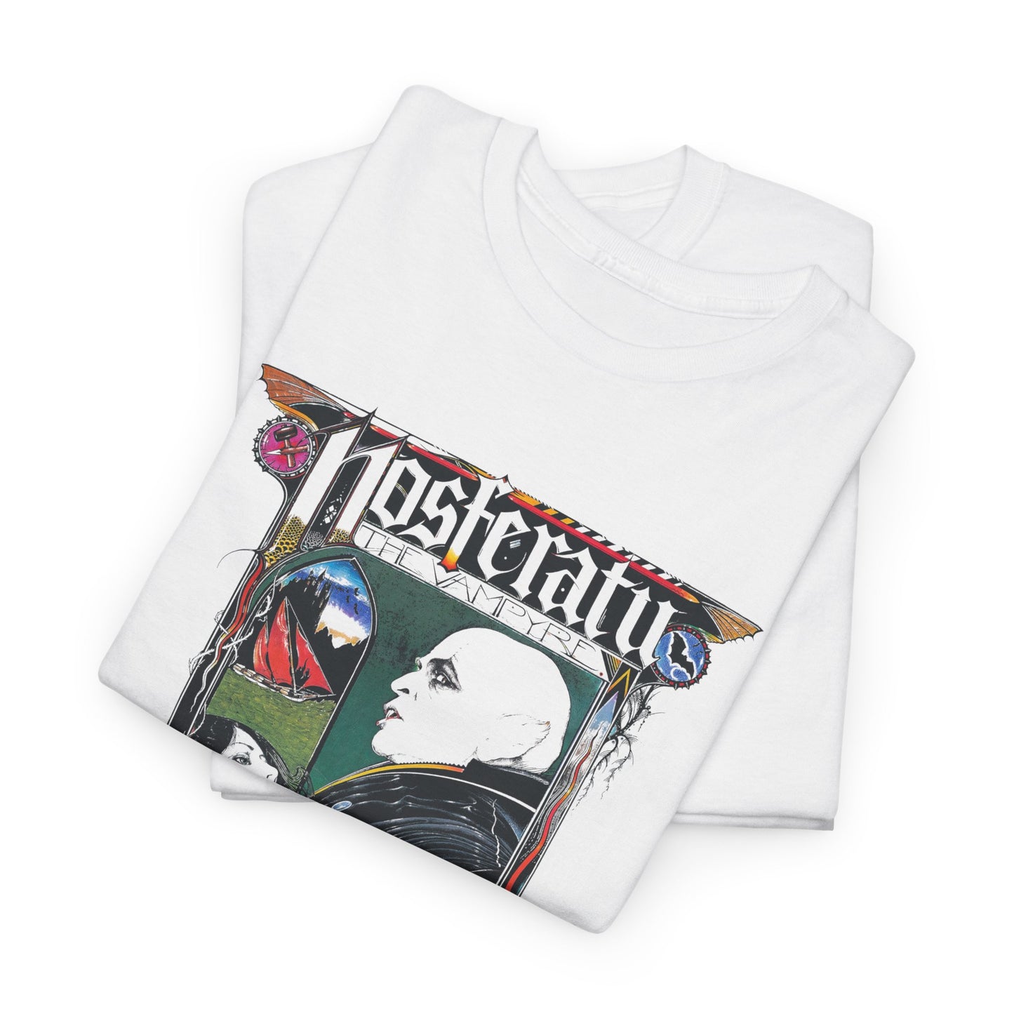 nosferatu 1979 movie poster reproduction tshirt