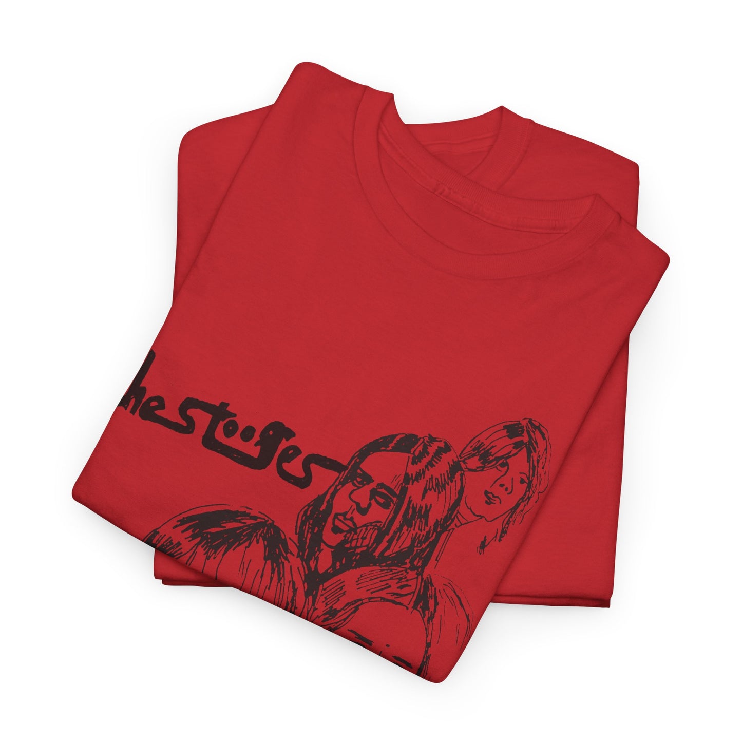 the stooges original drawing fan art tshirt