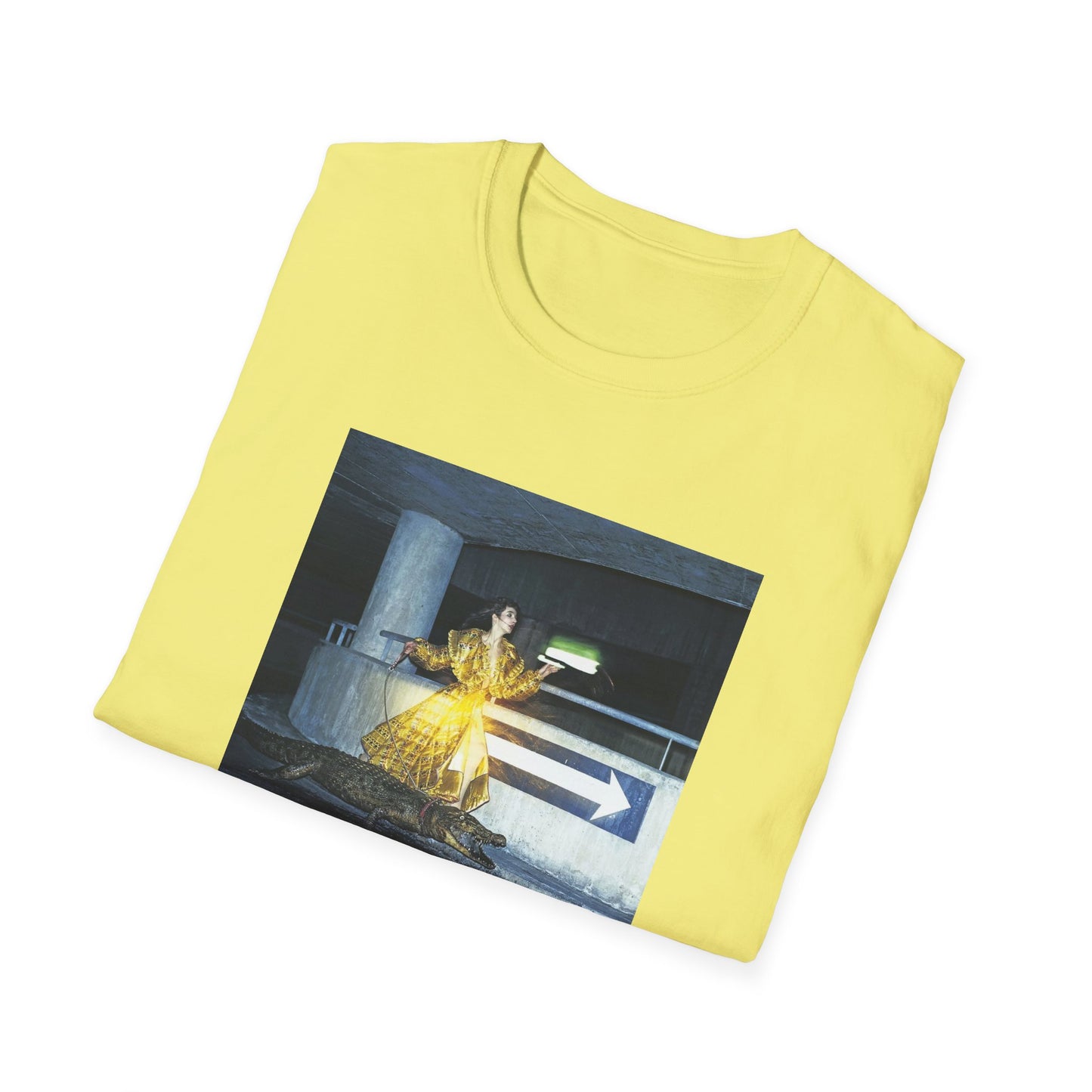 kate bush walking a crocodile in fong leng through the barbican car park tshirt
