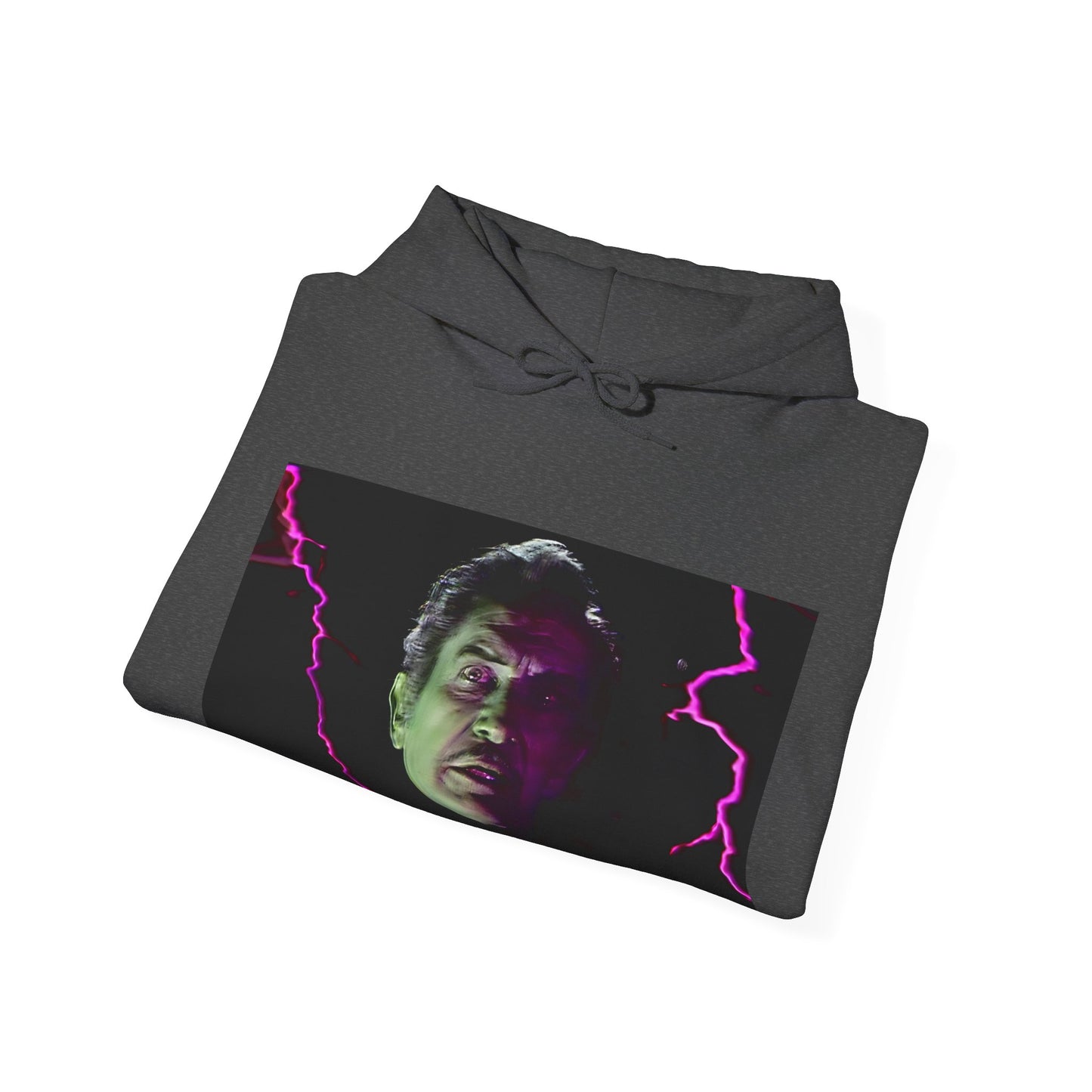 the hilarious house of frightenstein vincent price opening monologue on a unisex heavy blend hooded sweatshirt