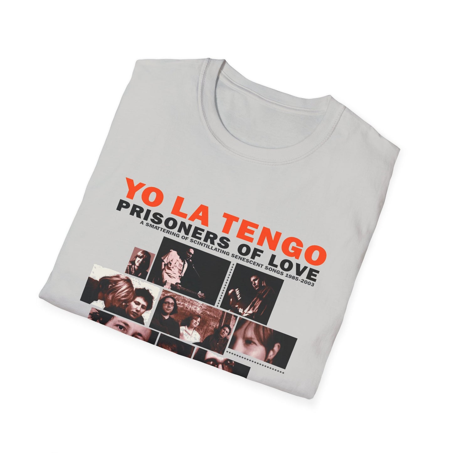 yo la tengo prisoners of love album tshirt
