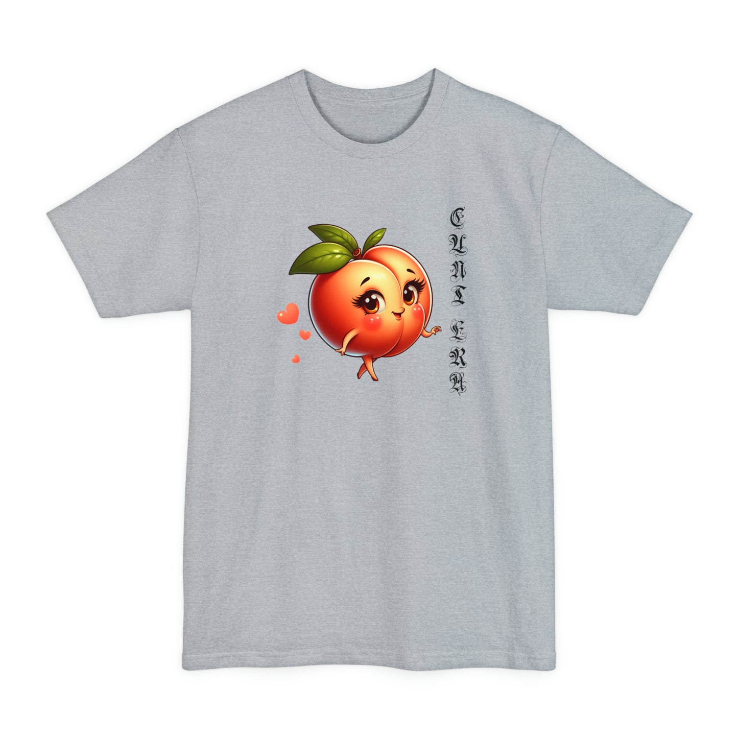 oversized cunt era cute peach unisex tall beefy tshirt