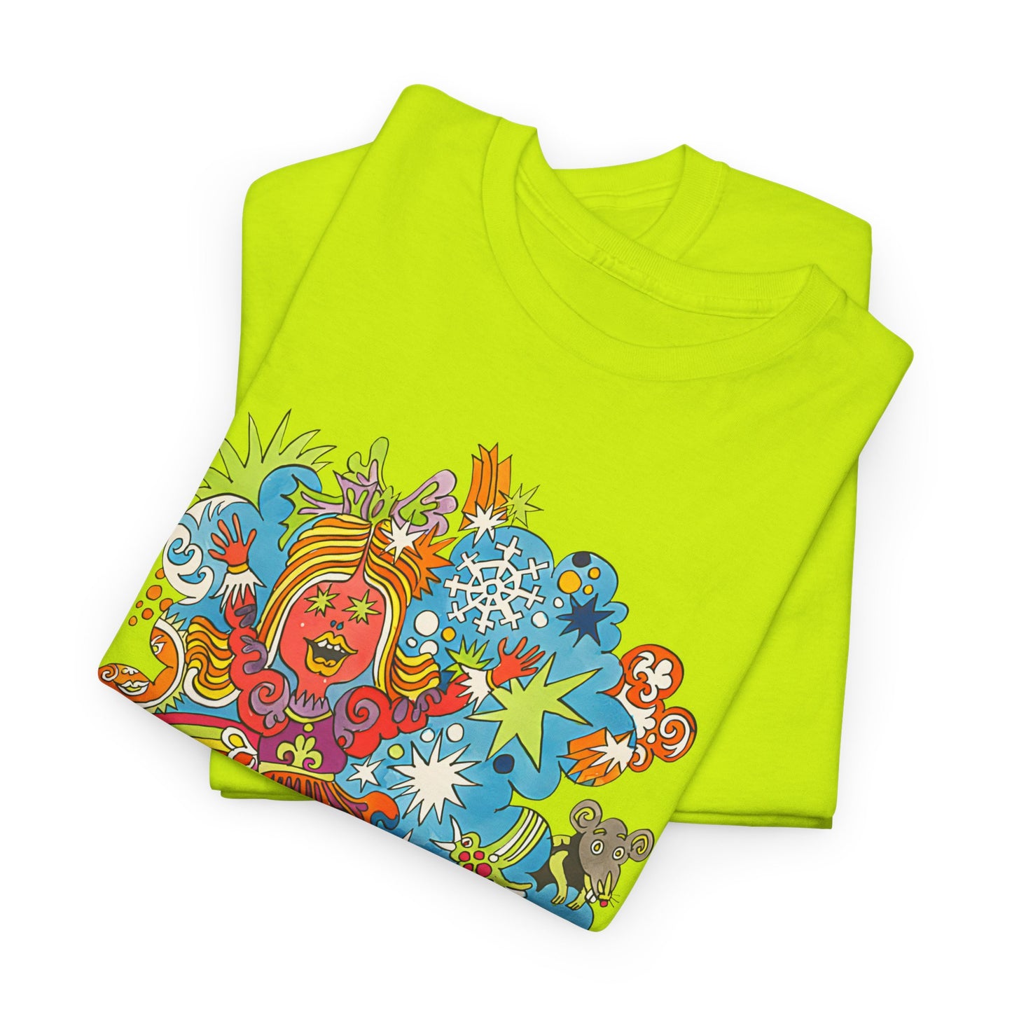 1970 stars slovak illustration by miroslav cipar reproduction tshirt