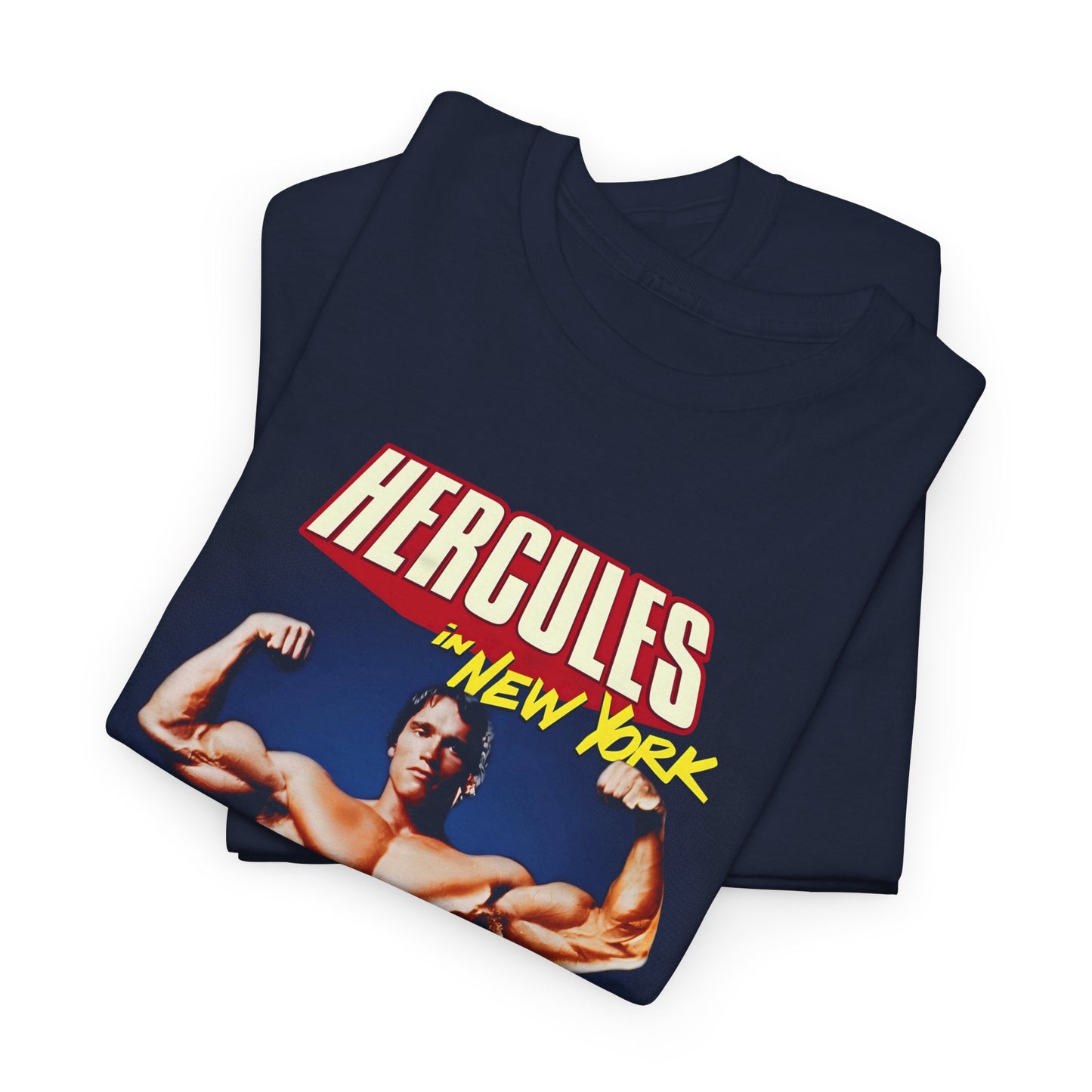 1970 hercules in new york movie poster tshirt