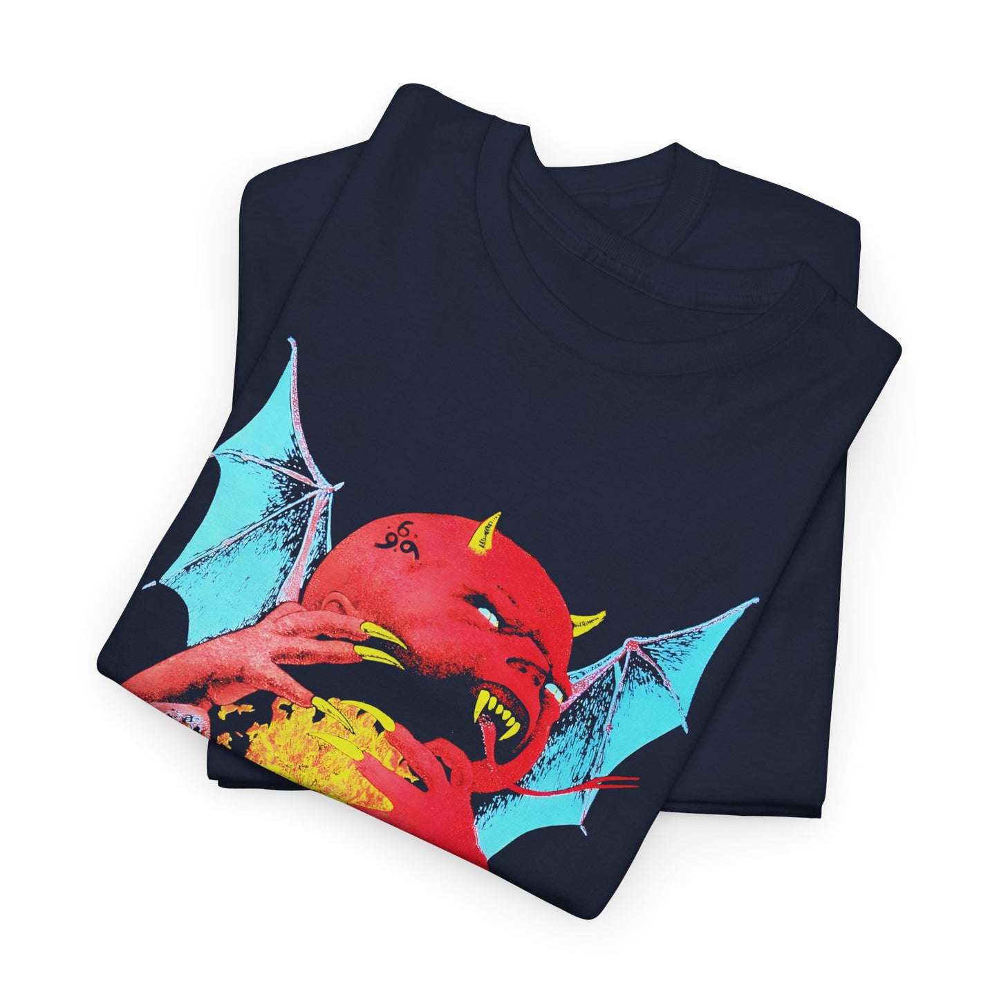 original demon child used for born again album cover reproduction tshirt