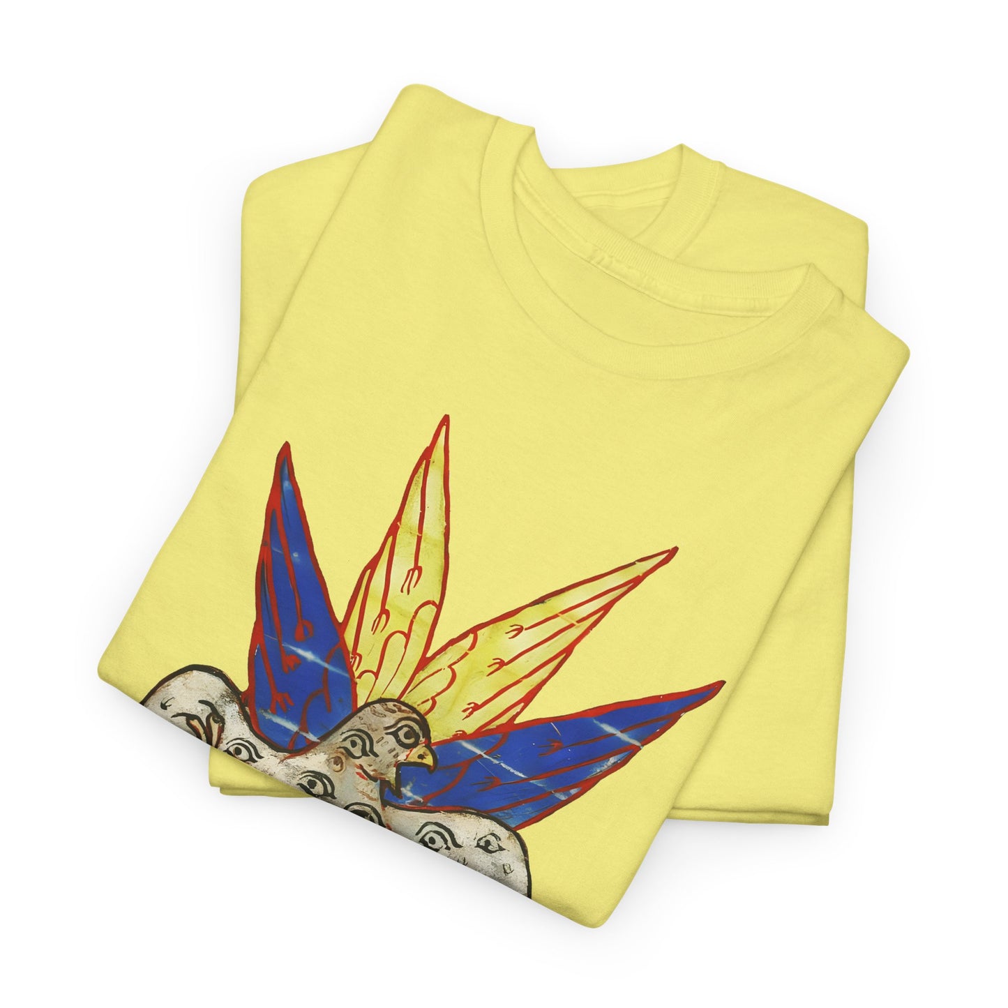 13th century gothic illuminated manuscript of the book of revelation seraph tshirt