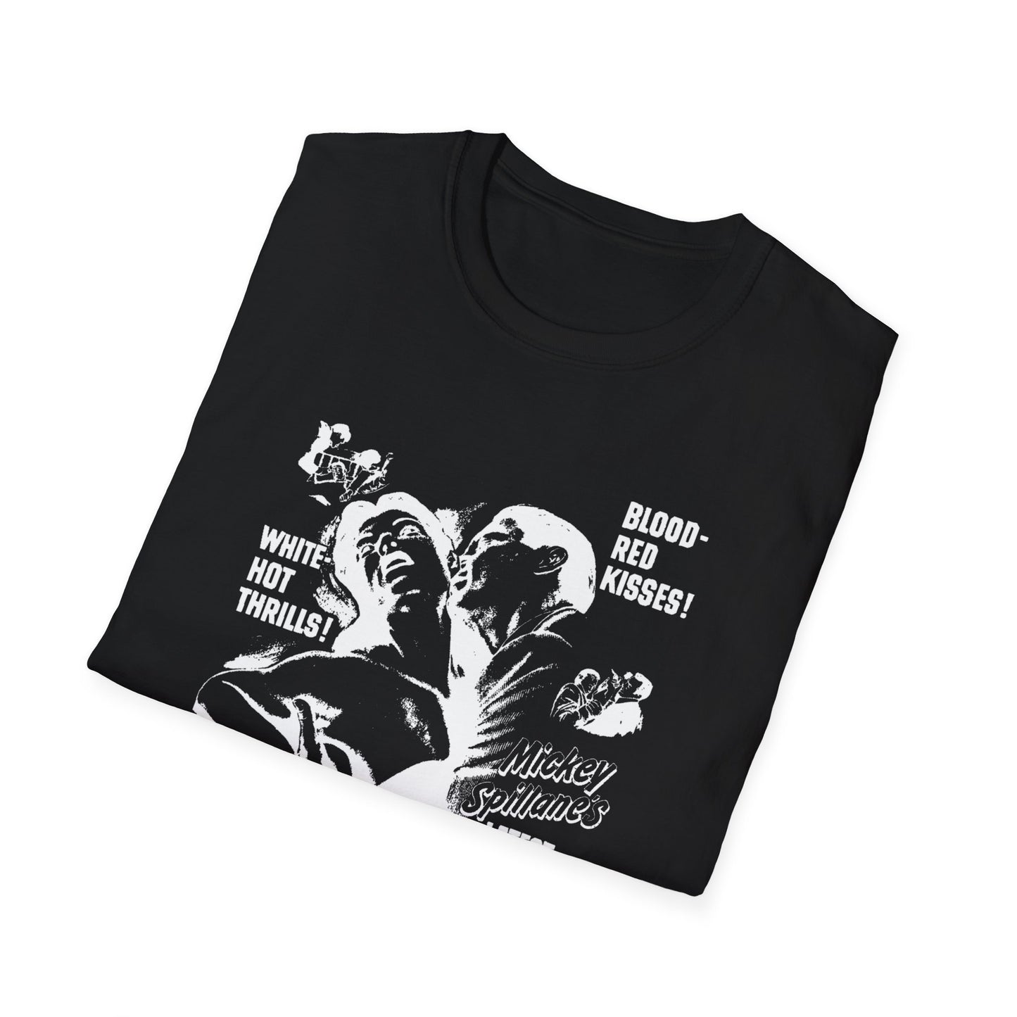 1955 film noir movie poster tshirt kiss me deadly by robert aldrich