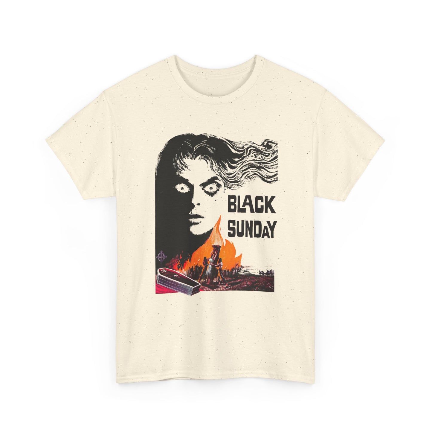 1960 black sunday movie poster 1 custom edit tshirt