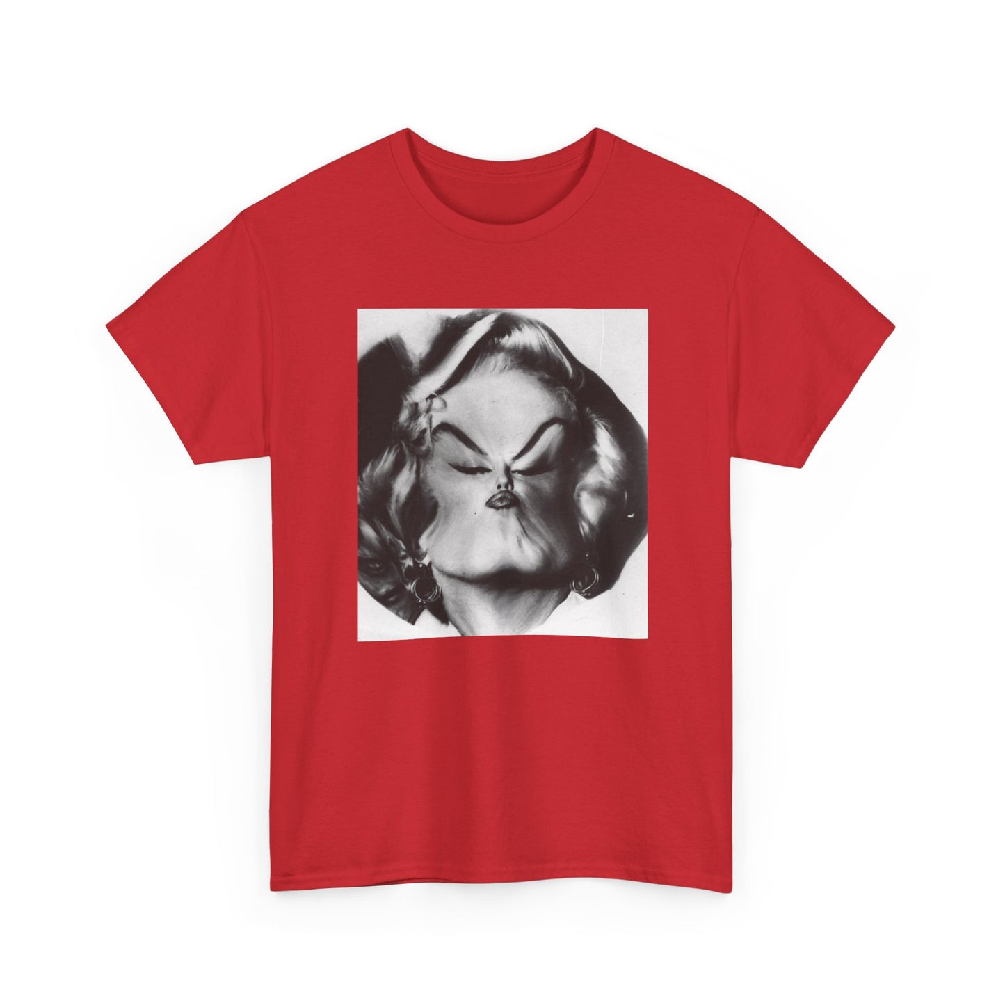 1960 marilyn monroe weegee distortion photo custom edit with border tshirt