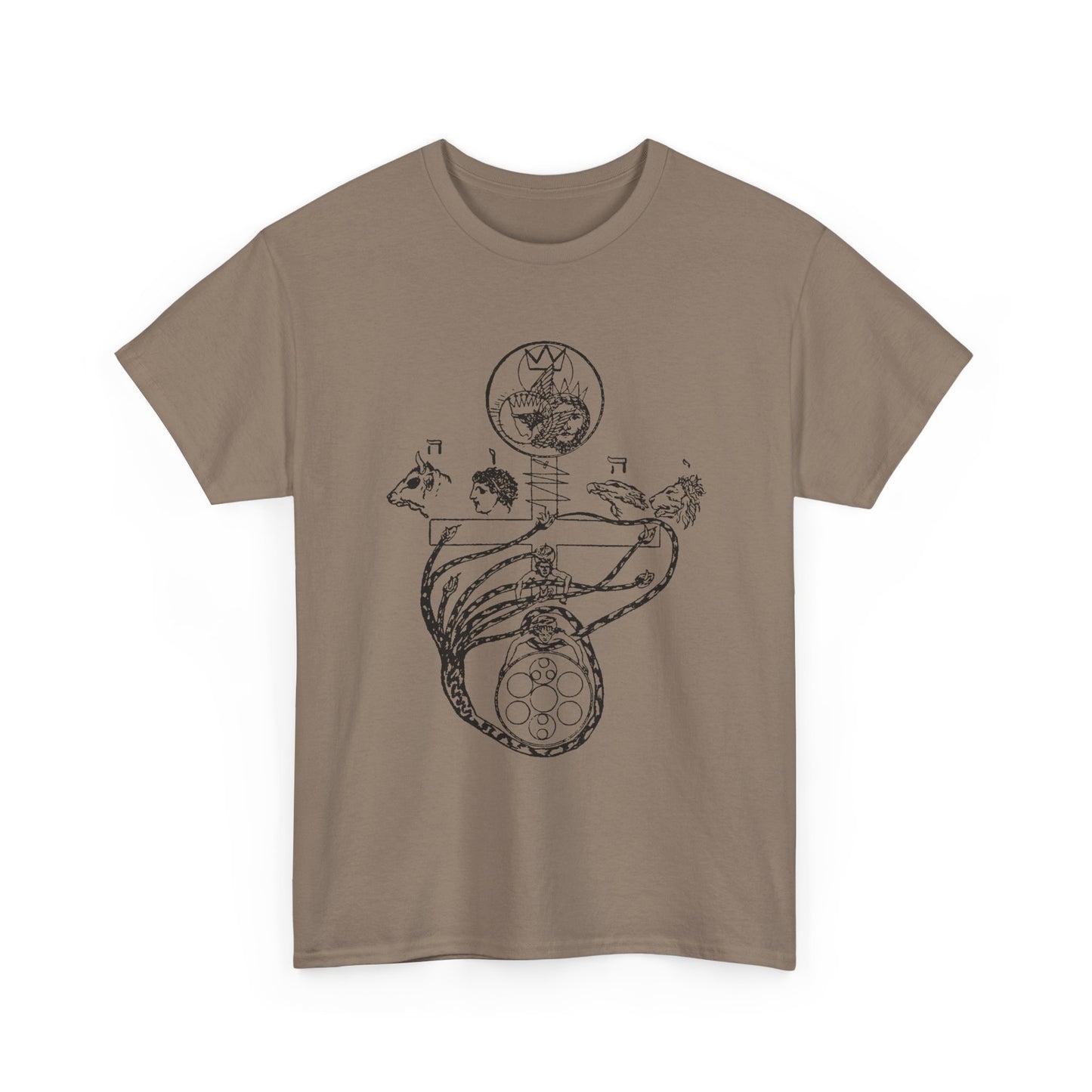 early 1900s the garden of eden after the fall by occultist austin osman spare tshirt