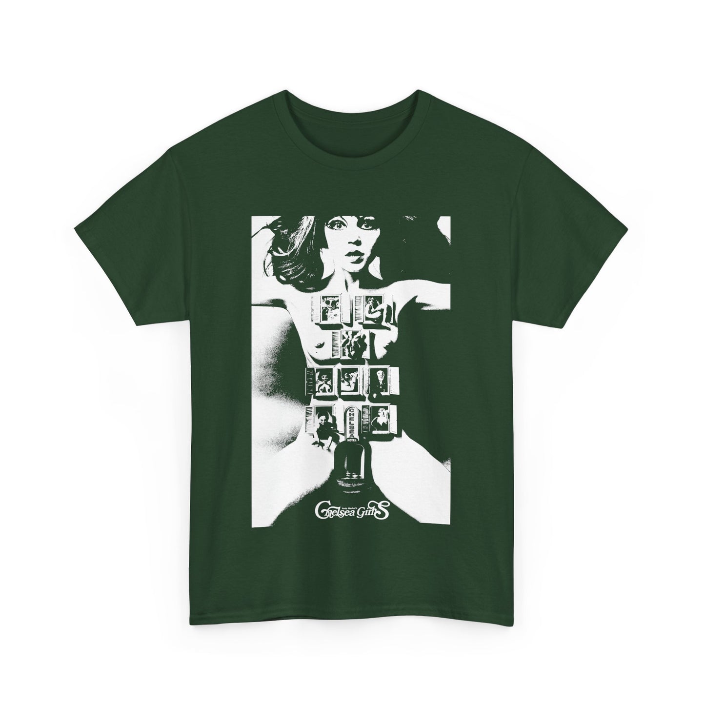 1966 experimental warhol movie chelsea girls movie poster reproduction tshirt