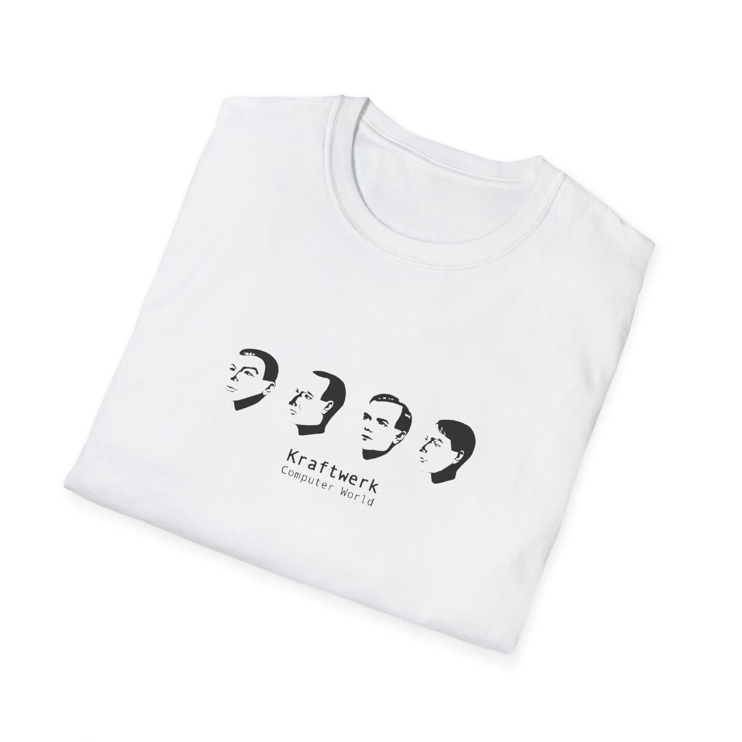 kraftwerk 1981 album computer world logo tshirt