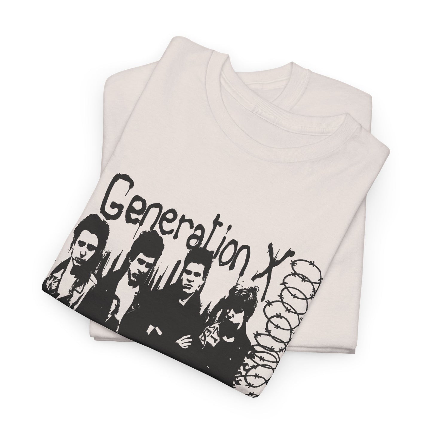 generation x fan art band tshirt