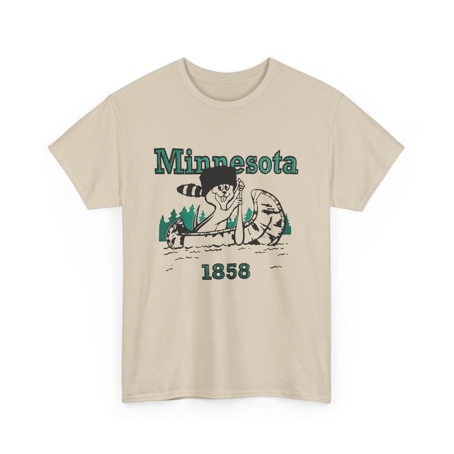 vintage minnesota state parks summer camp reproduction tshirt