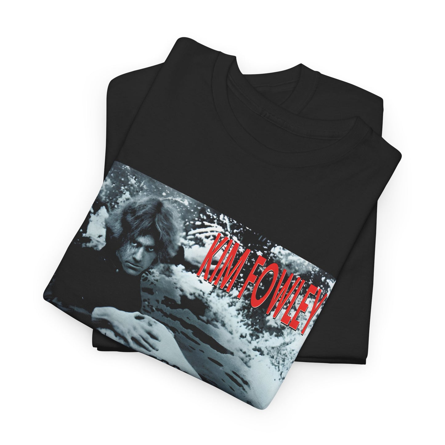 1974 animal god of the streets by kim fowley album cover stretched tshirt