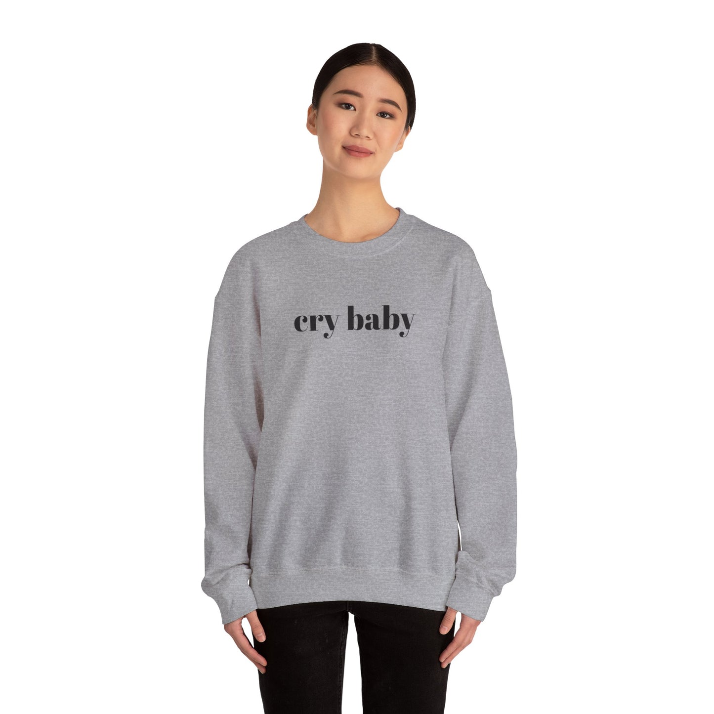 cry baby unisex heavy blend crewneck sweatshirt