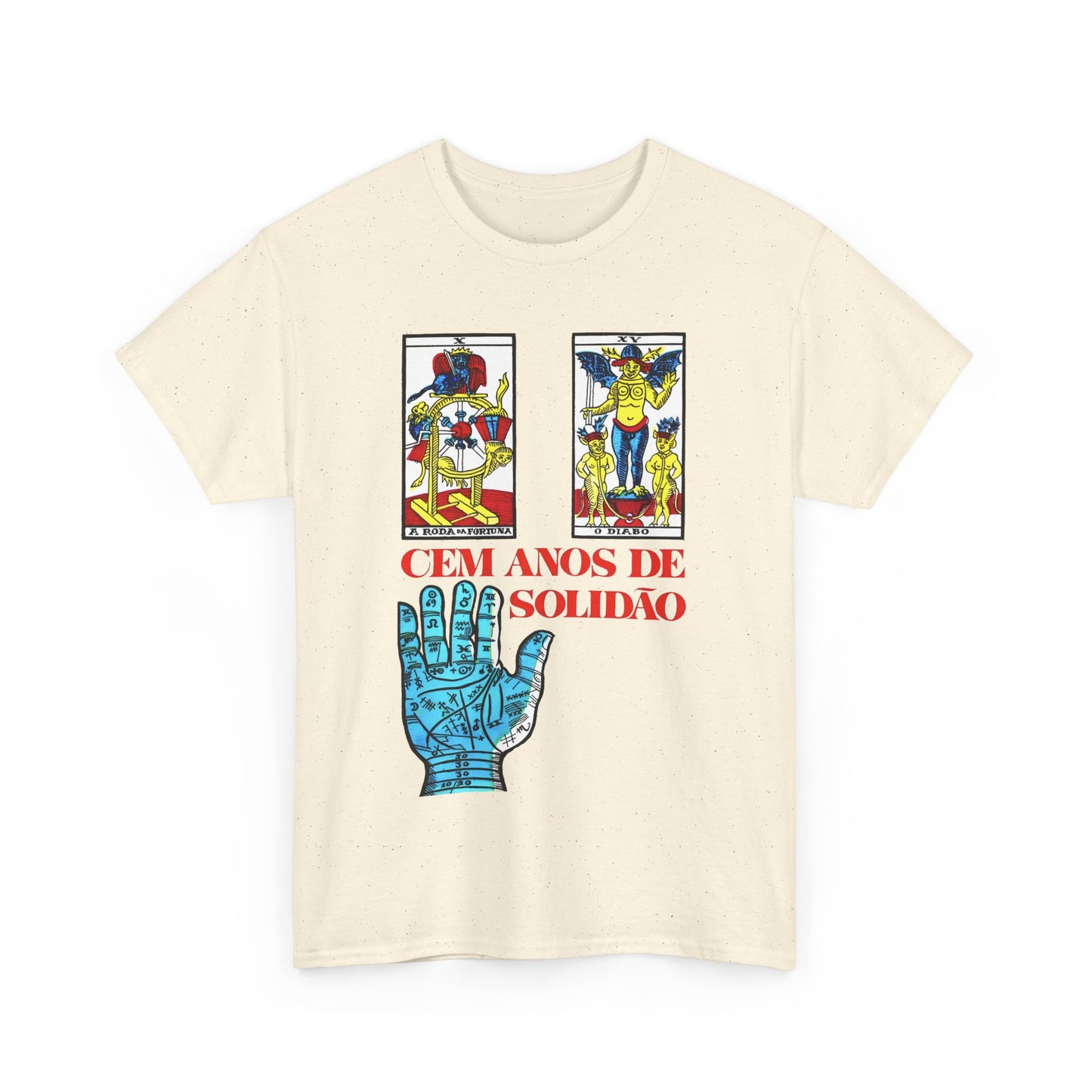 1980s book cover for one hundred years of solitude by gabriel garcía márquez tshirt
