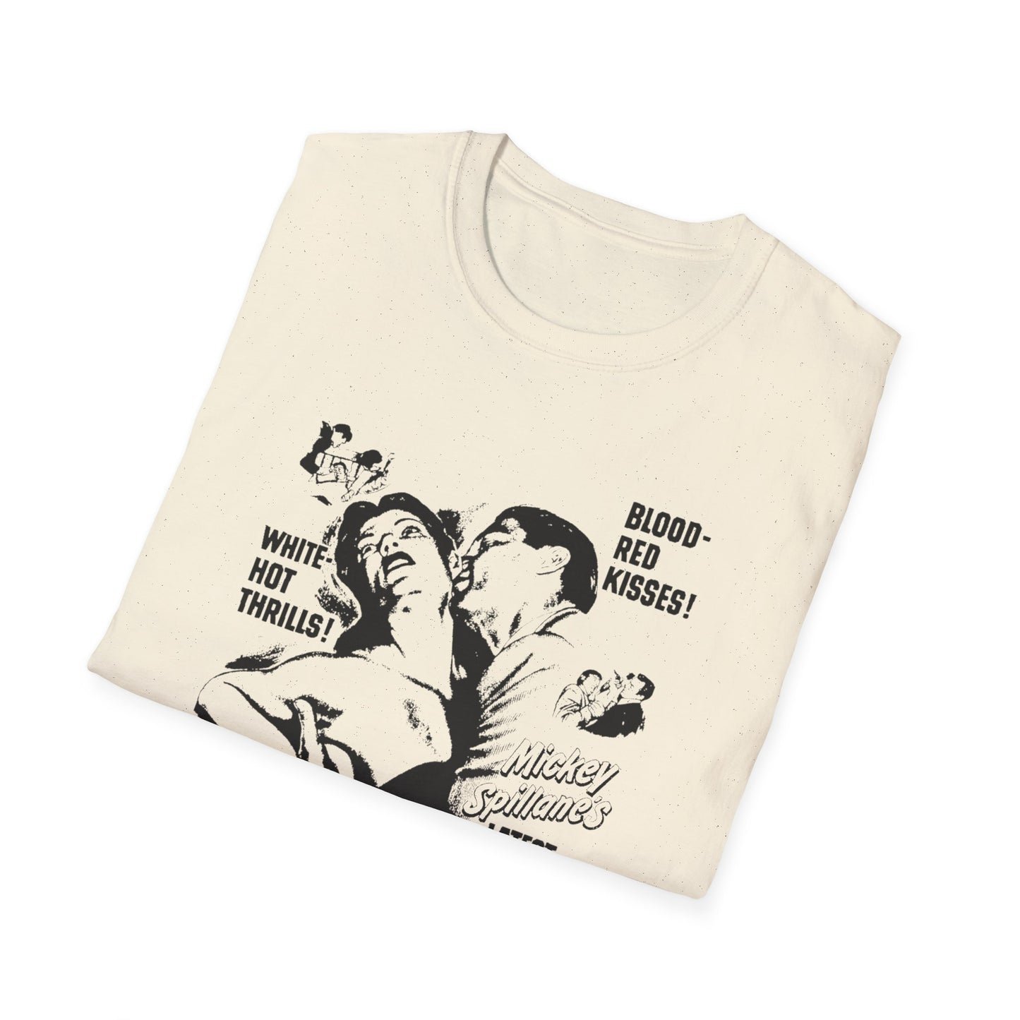 1955 film noir movie poster tshirt kiss me deadly by robert aldrich