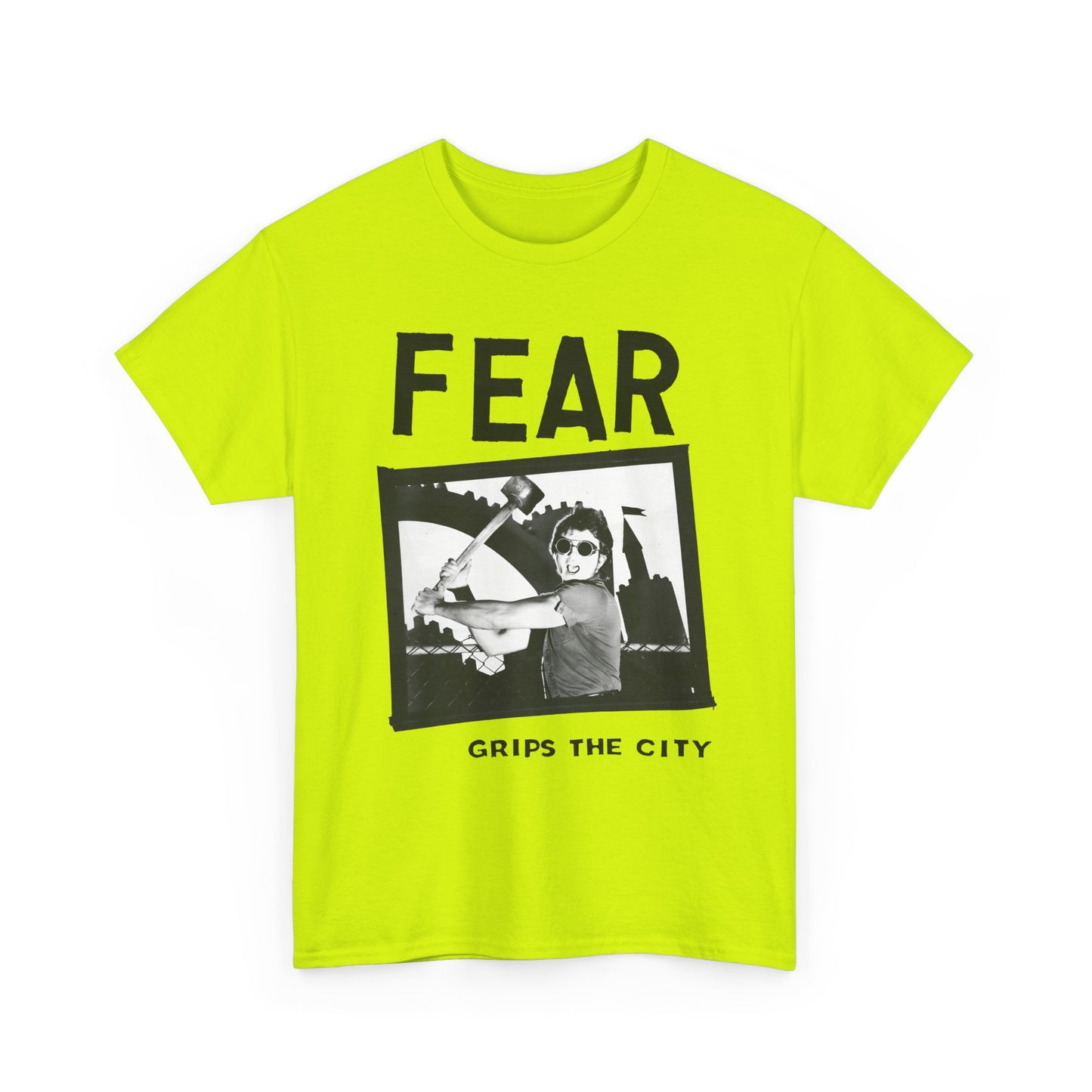 fear grips the city lee ving band tshirt