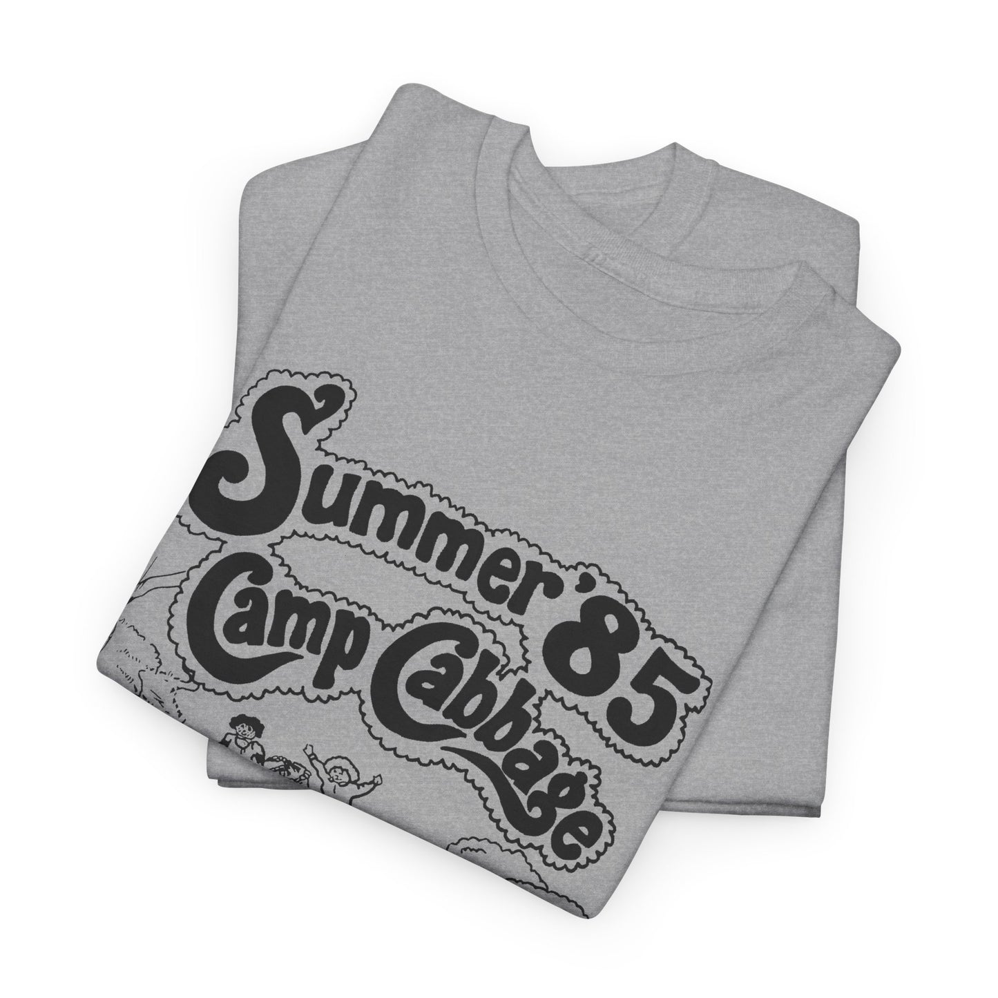 1985 vintage camp cabbage hobby city anaheim reproduction tshirt
