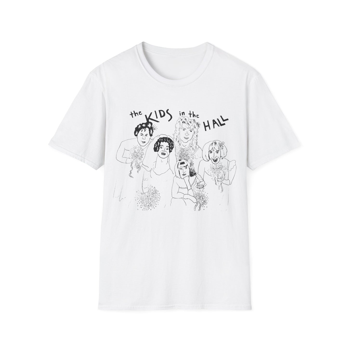 original drawing the kids in the hall tshirt