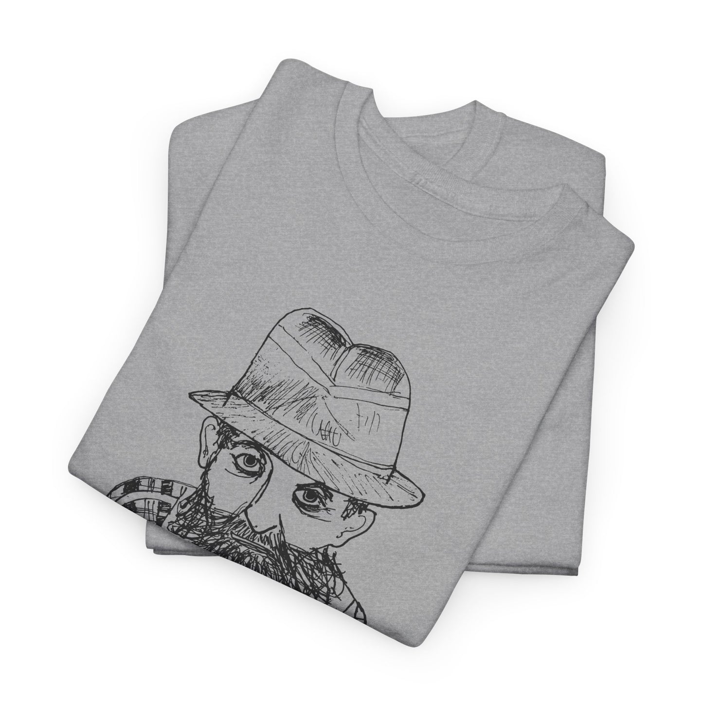 original drawing popcorn sutton fan art no letters tshirt