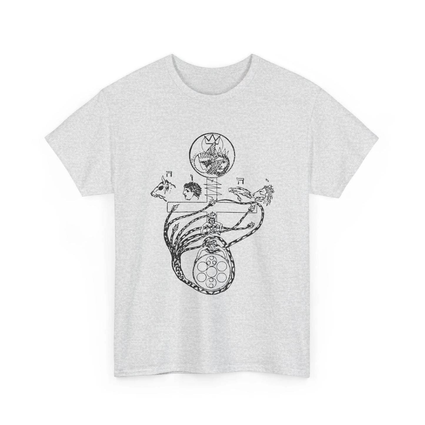 early 1900s the garden of eden after the fall by occultist austin osman spare tshirt