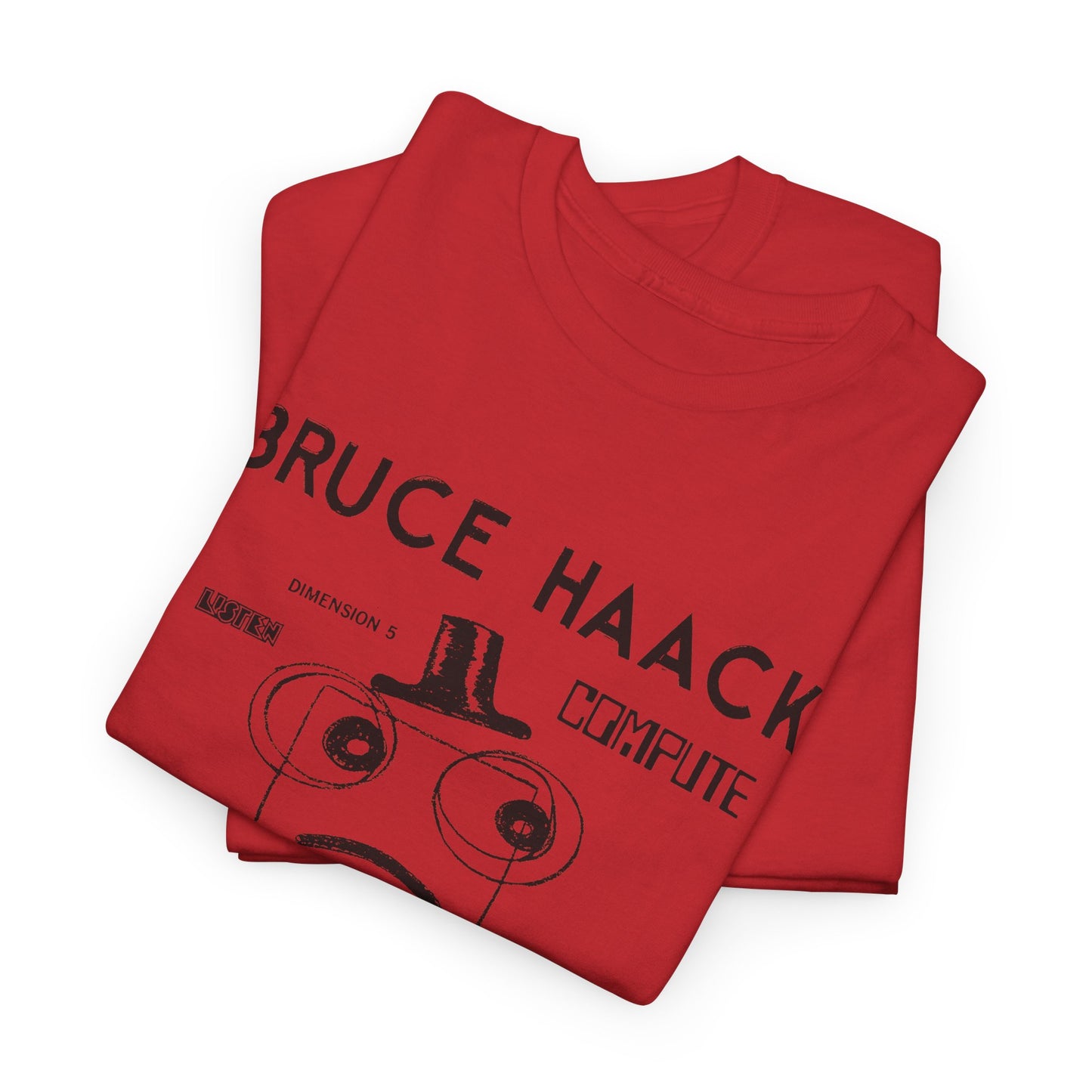 bruce haack fan edit tshirt